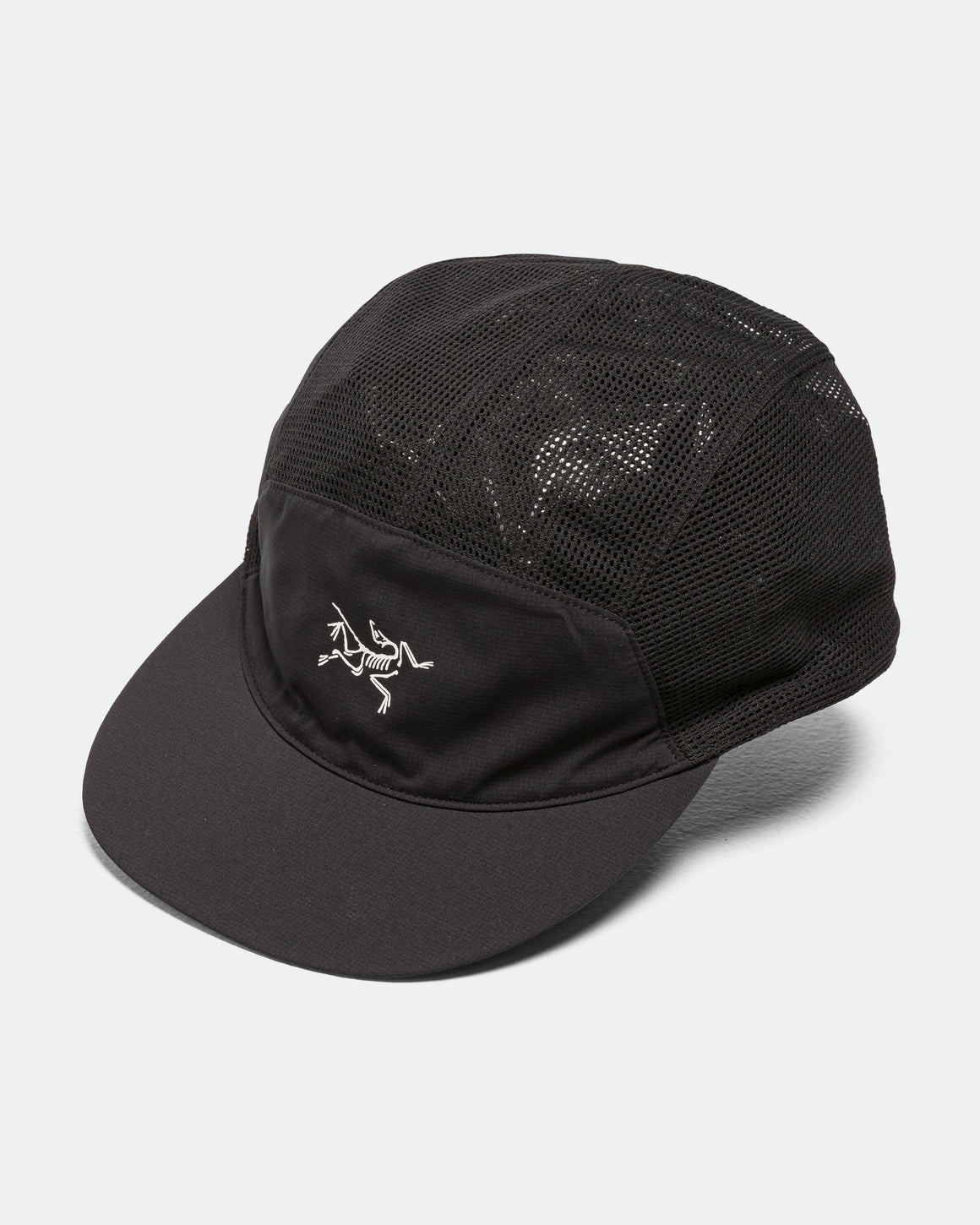 Arc'Teryx - Norvan Mesh 5 Panel Cap - Black/Arctic Silk - Up There Athletics