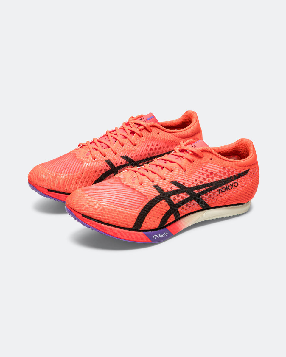 Asics - Metaspeed MD - Flash Red/Black | Up There Athletics