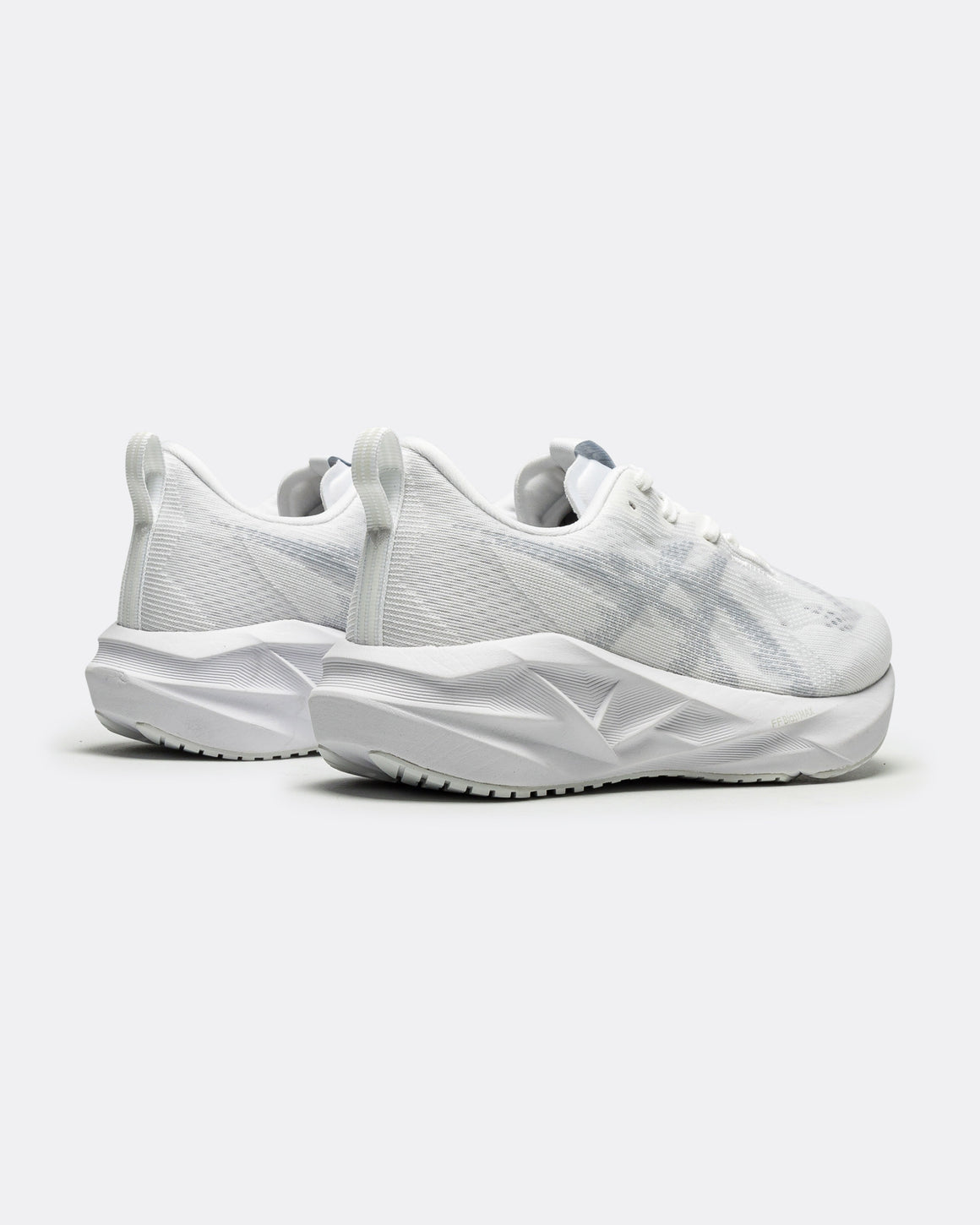 Asics - Mens Novablast 5 - White/Piedmont Grey - Up There Athletics