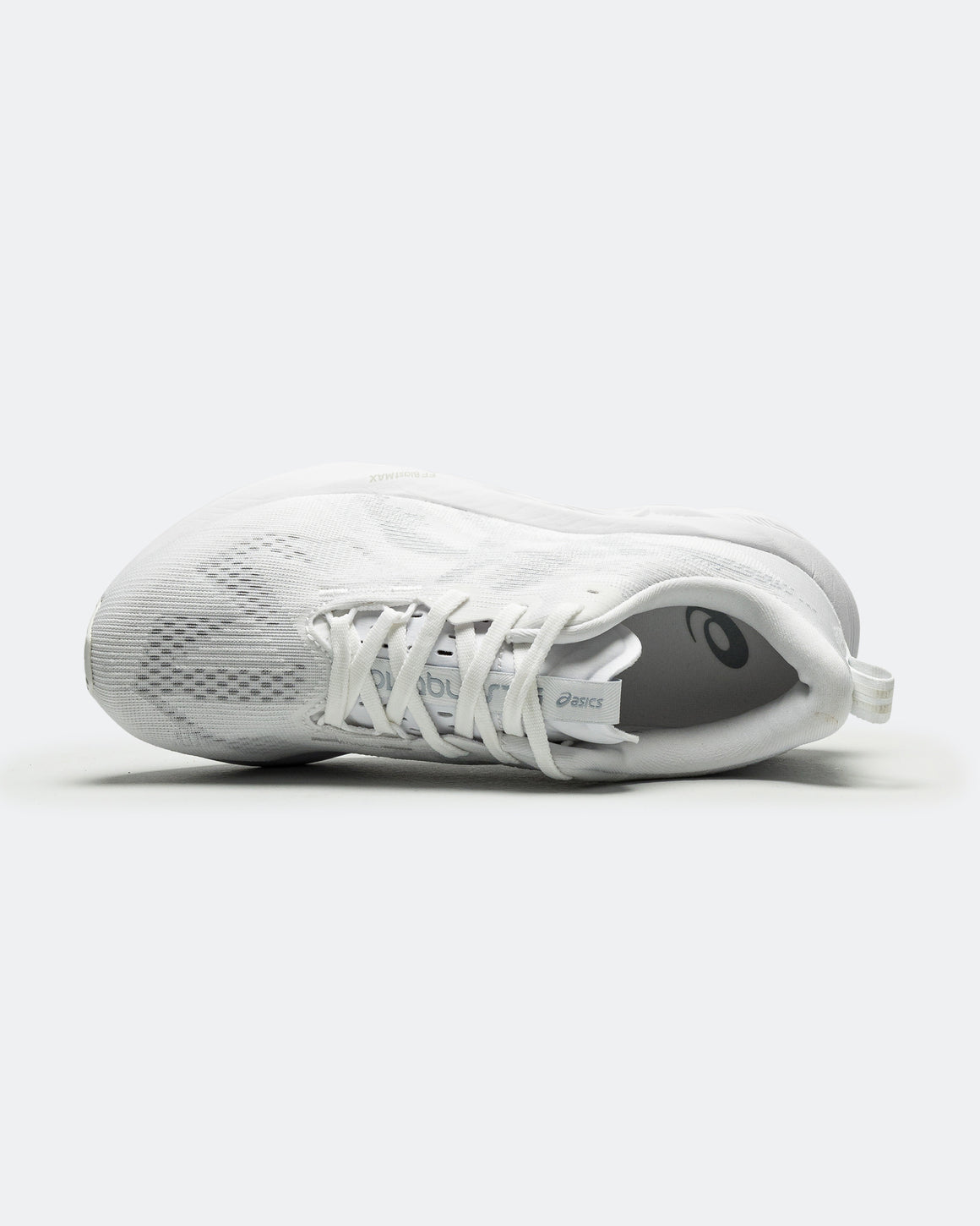 Asics - Mens Novablast 5 - White/Piedmont Grey - Up There Athletics