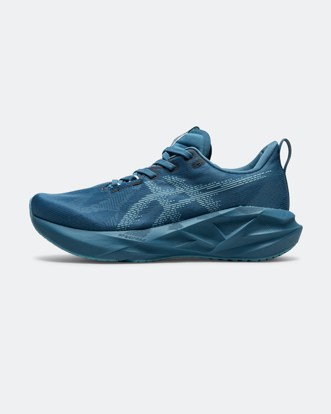 Asics - Mens Novablast 5 - Winter Sea/Stillwater - Up There Athletics
