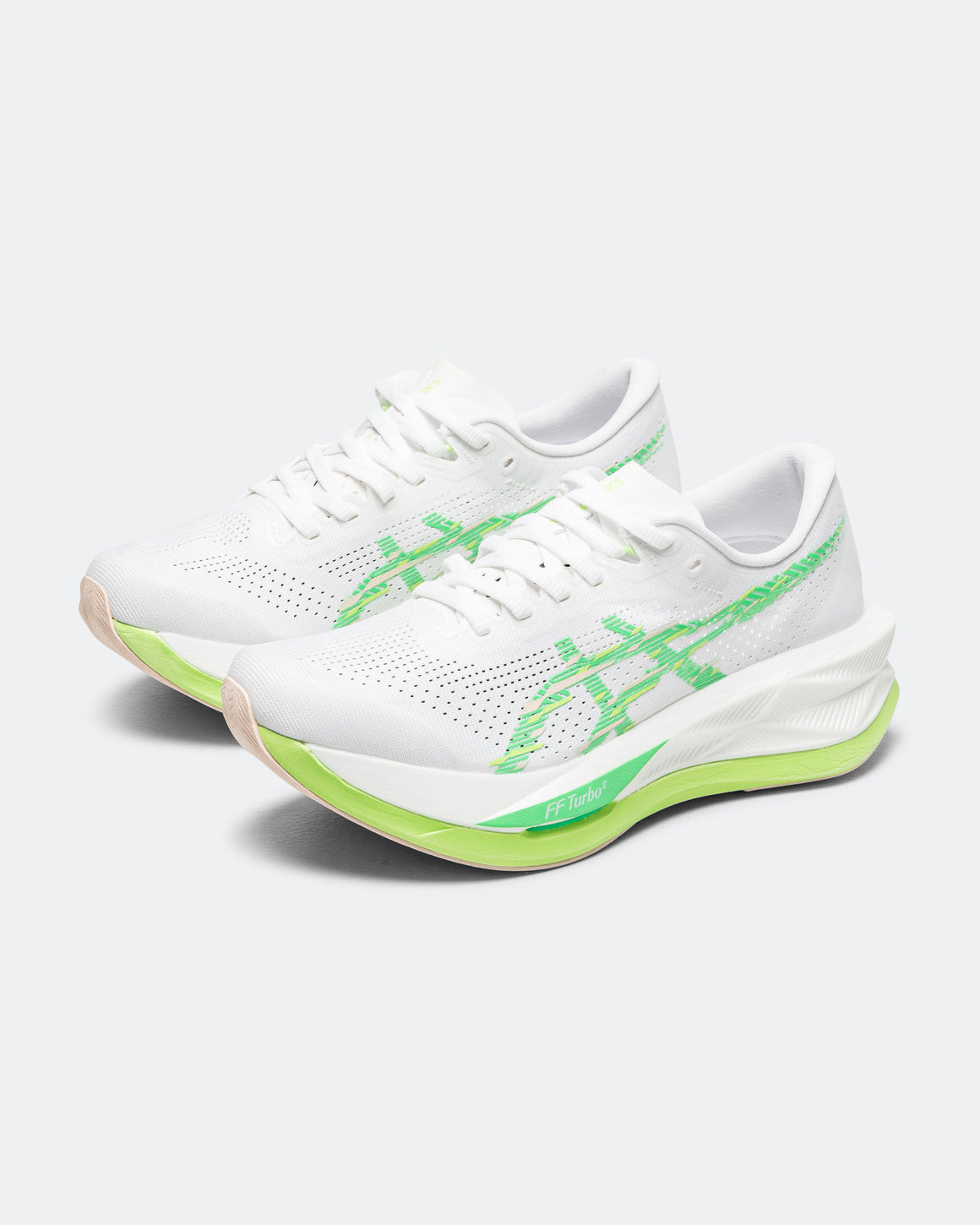 Asics - Womens Sonicblast 'Ekiden' - White/Vital Green - Up There Athletics