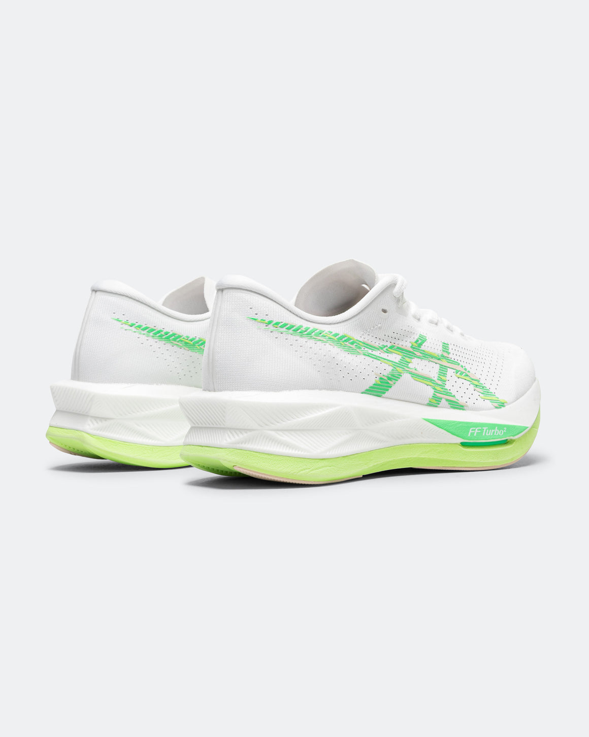 Asics - Womens Sonicblast 'Ekiden' - White/Vital Green - Up There Athletics