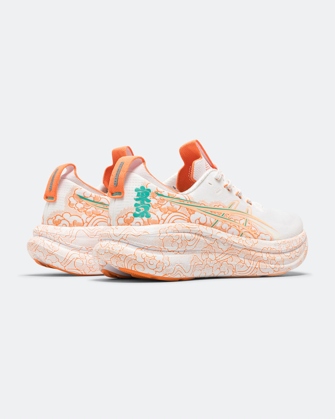 Asics - GEL-Nimbus 28 Tokyo - White/Apricot Crush - Up There Athletics