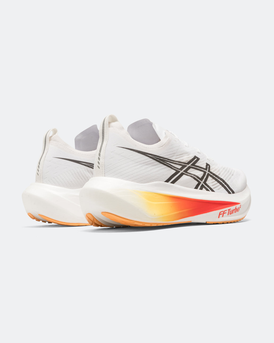 Asics - Megablast - White/Orange Glow - Up There Athletics