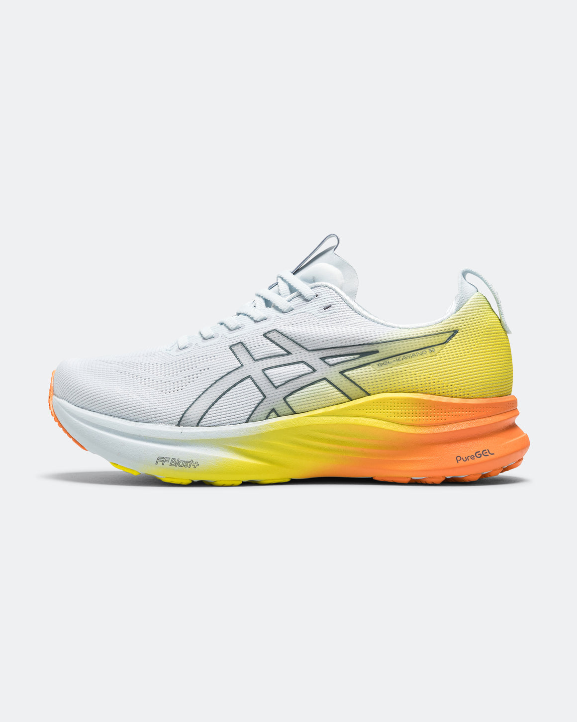 Asics - Mens GEL-Kayano 32 - Sky/Lemon Spark - Up There Athletics
