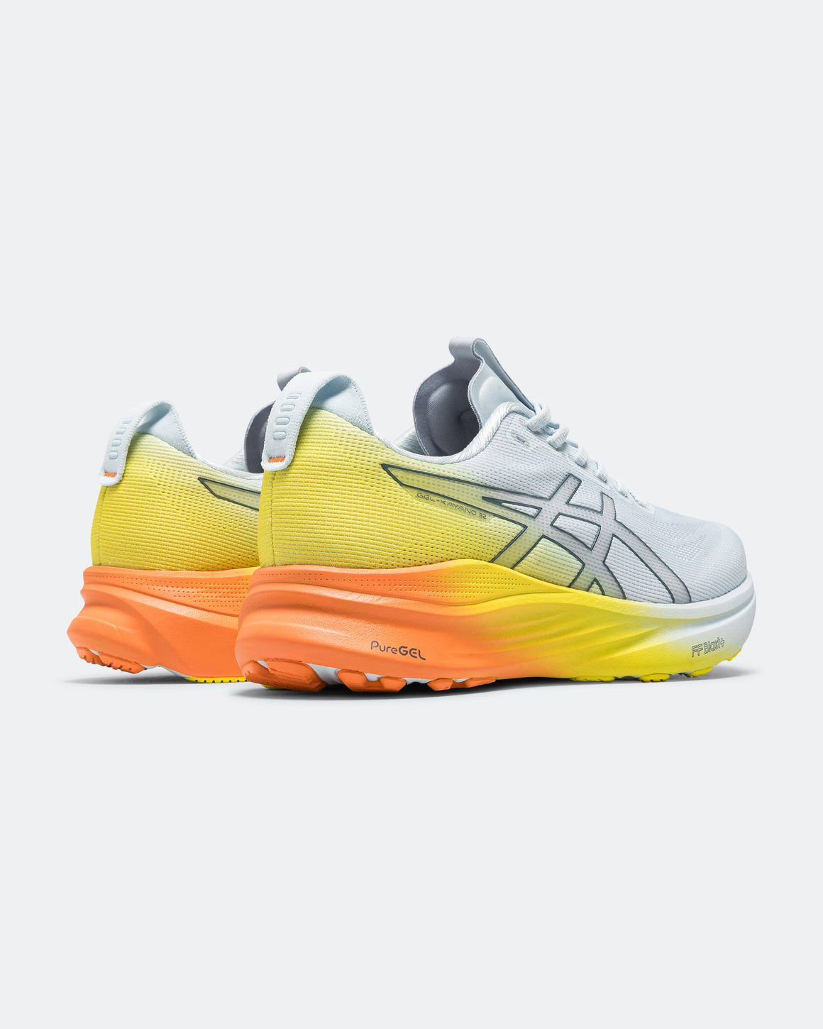 Asics - Mens GEL-Kayano 32 - Sky/Lemon Spark - Up There Athletics