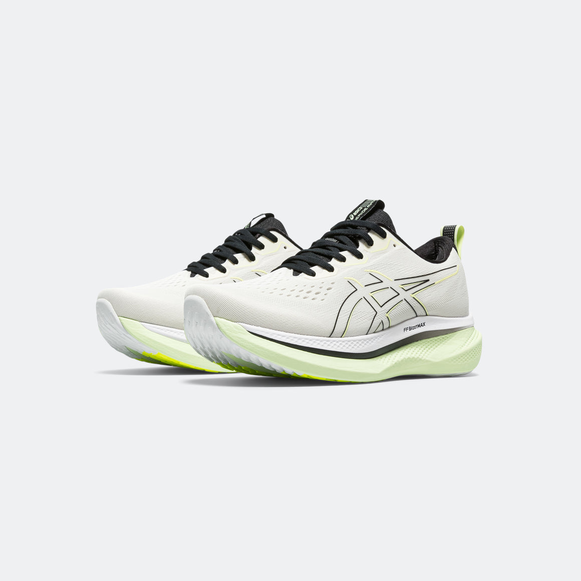 Asics - Mens Glideride Max Wide - Birch/Black - Up There Athletics