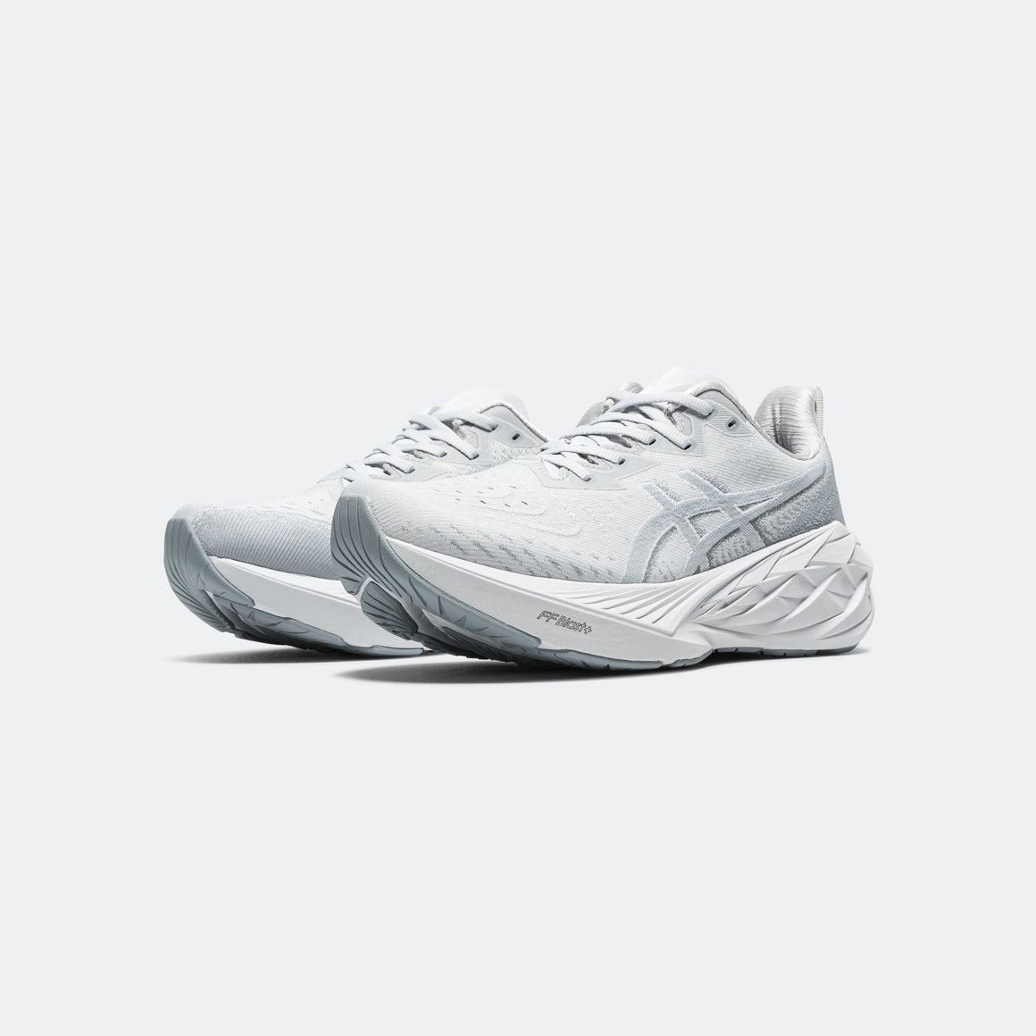 Asics - Womens Novablast 4 - Concrete/Steel Grey - Up There Athletics