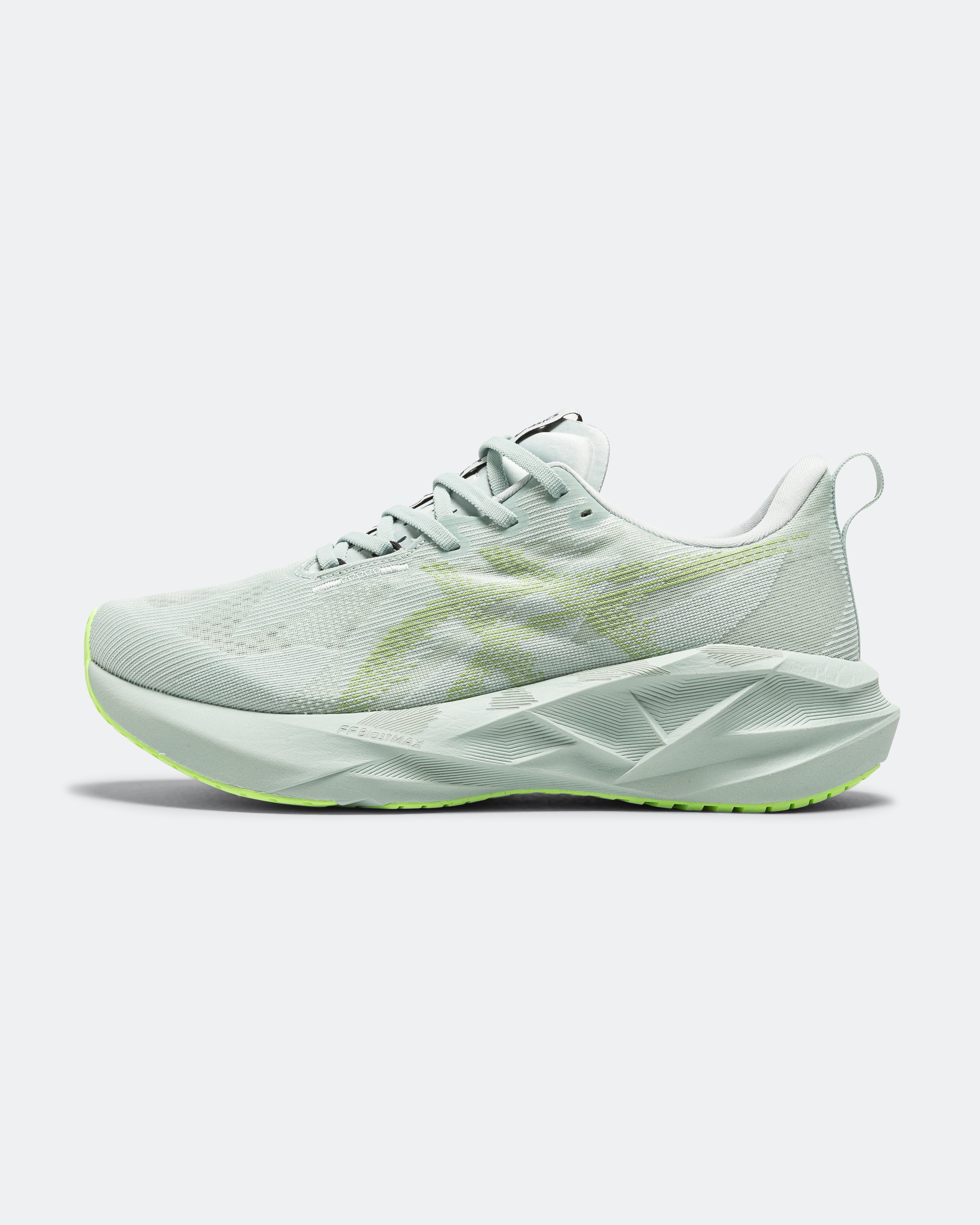 Asics - Mens Novablast 5 - Cold Moss/Light Orange | Up There Athletics
