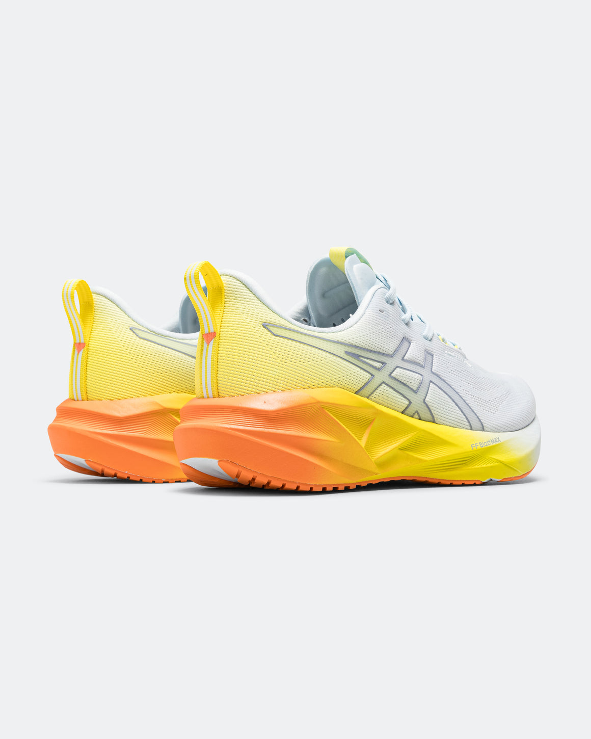 Asics - Mens Novablast 5 - Sky/Lemon Spark - Up There Athletics