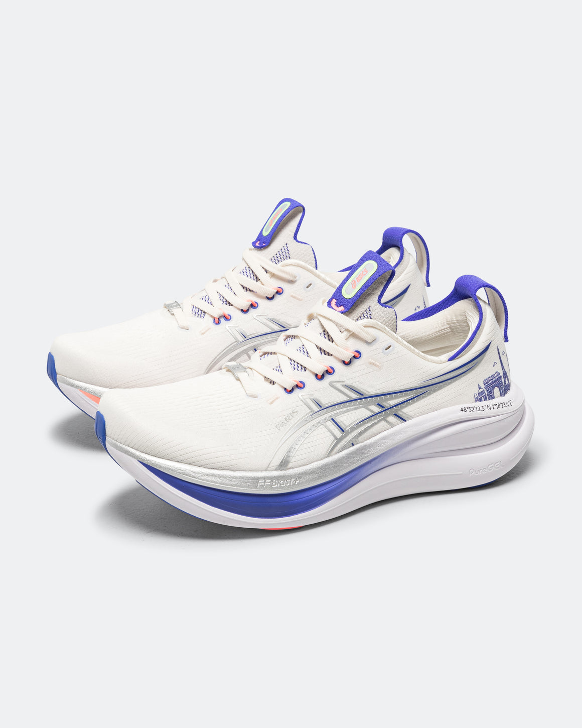 Asics - GEL-Nimbus 28 - Cream/Pure Silver - Up There Athletics
