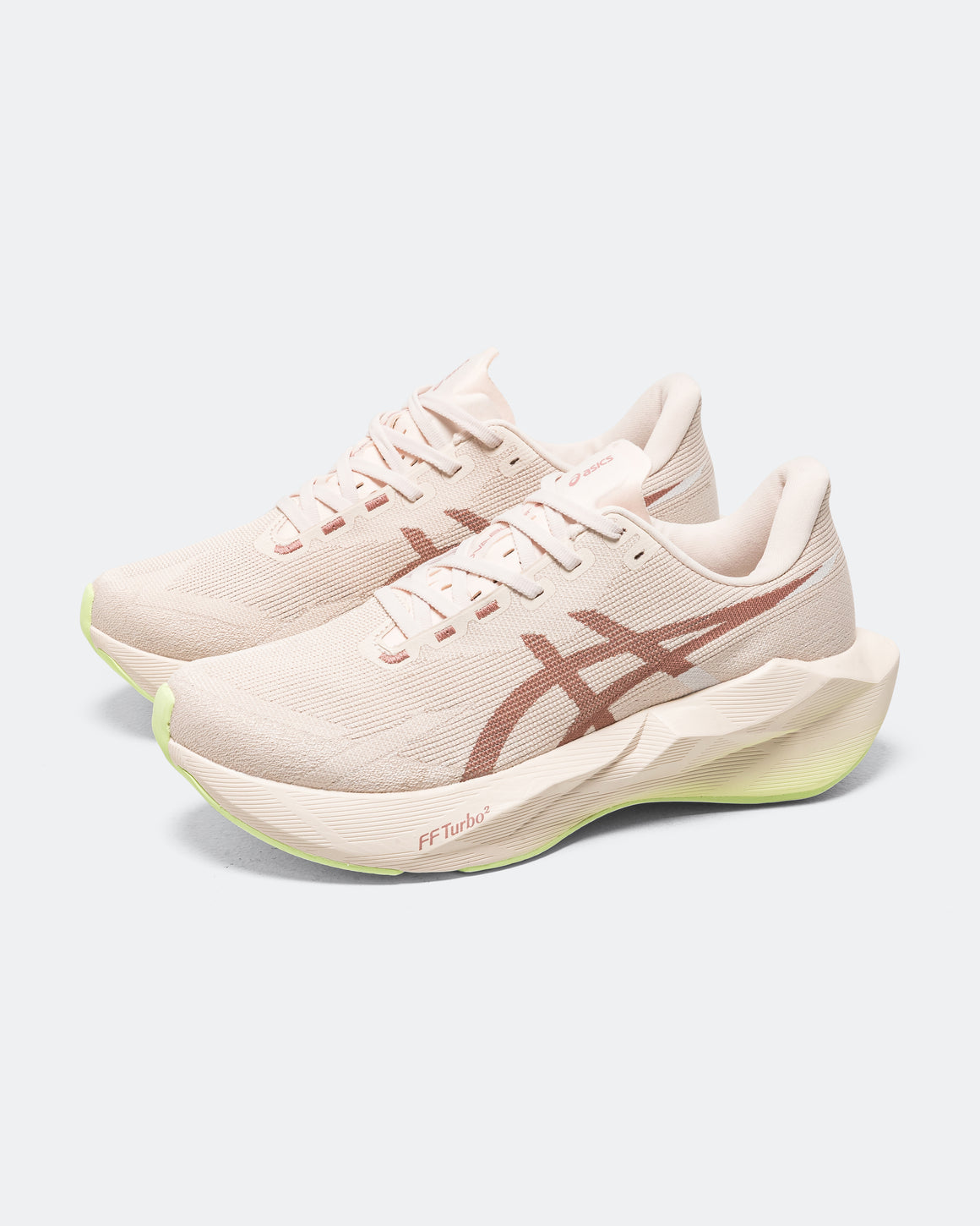 Asics - Mens Novablast 6 - Rose Dust/Illuminate Yellow - Up There Athletics