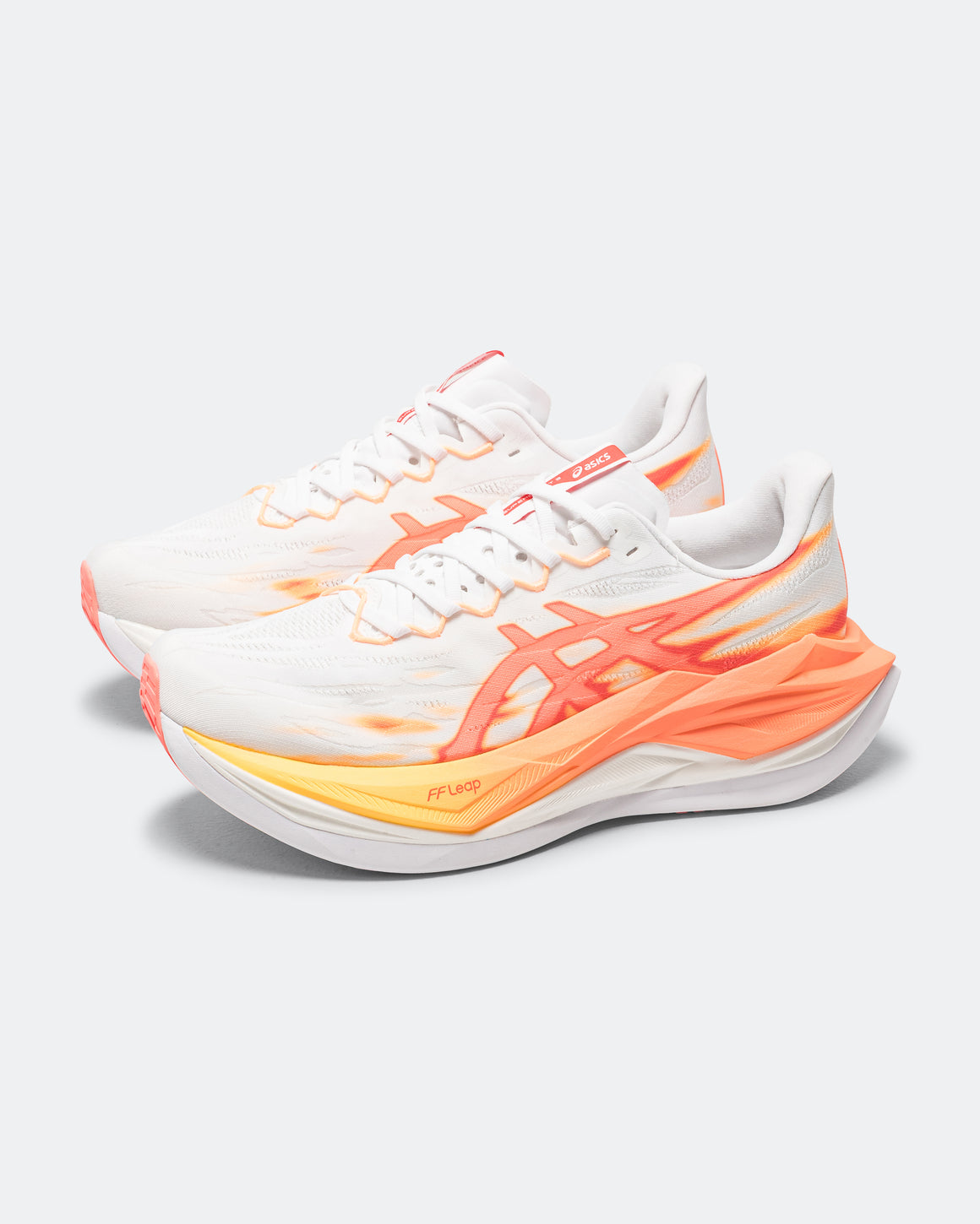 Asics - Superblast 3 - White/Orange Glow - Up There Athletics