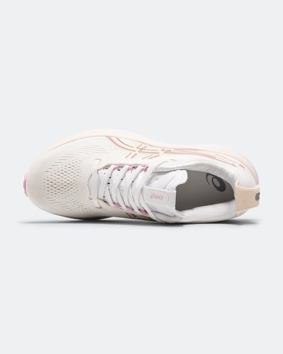 Asics - Womens GEL-Kayano 33 - White/Energy Aqua - Up There Athletics