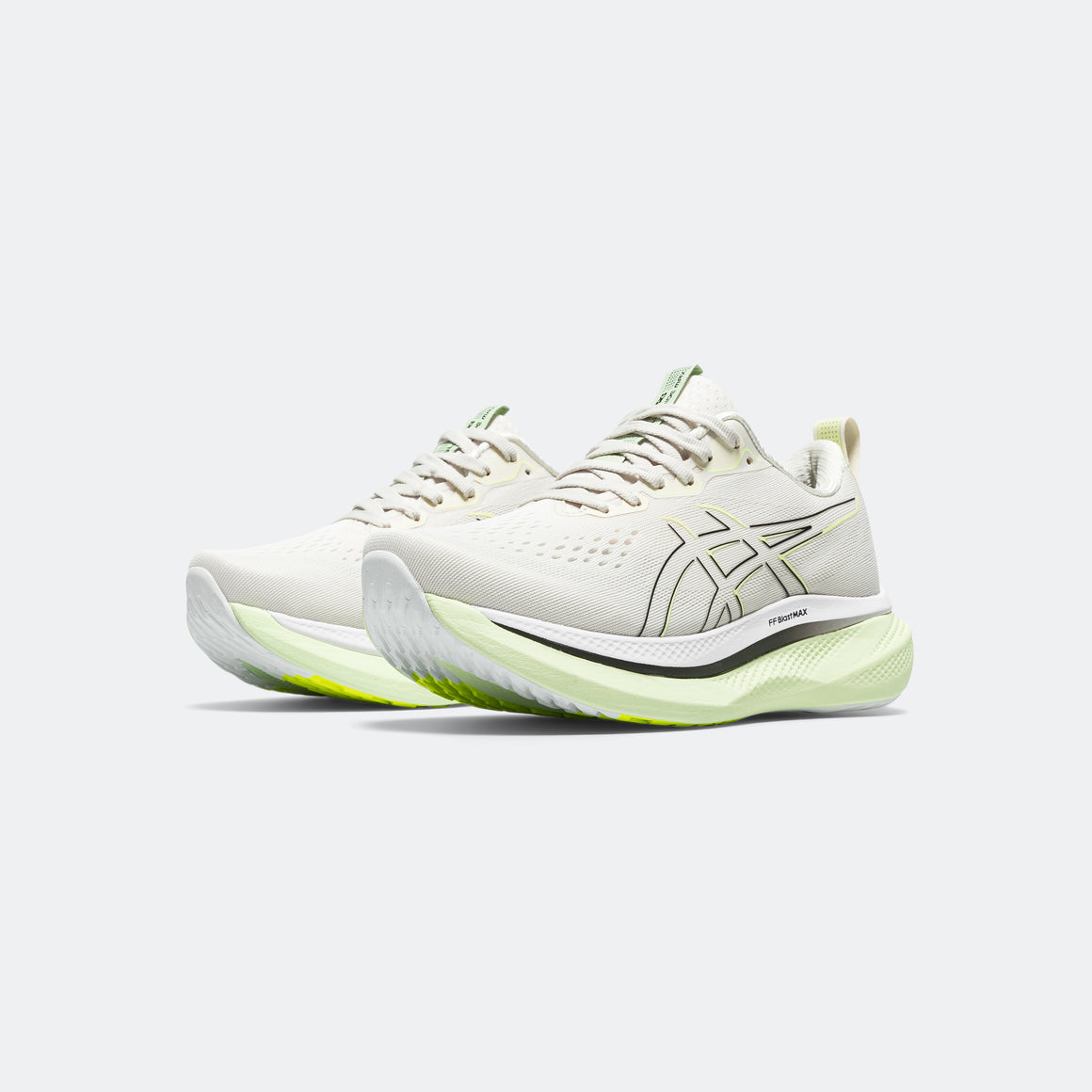 Asics - Womens Glideride Max - Birch/Black - Up There Athletics