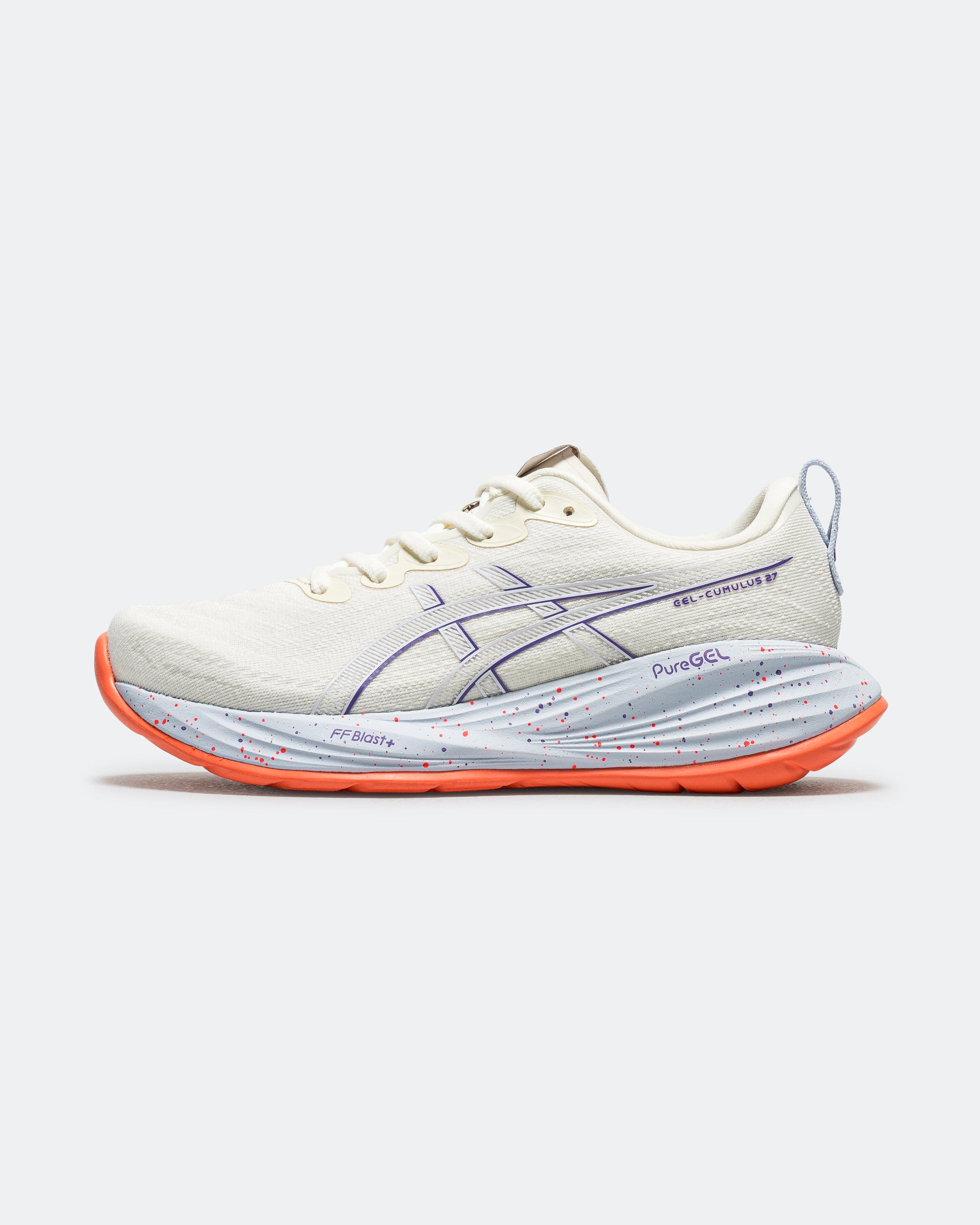 Asics - Womens Gel-Cumulus 27 Tokyo - Cream/Edo Purple | Up There