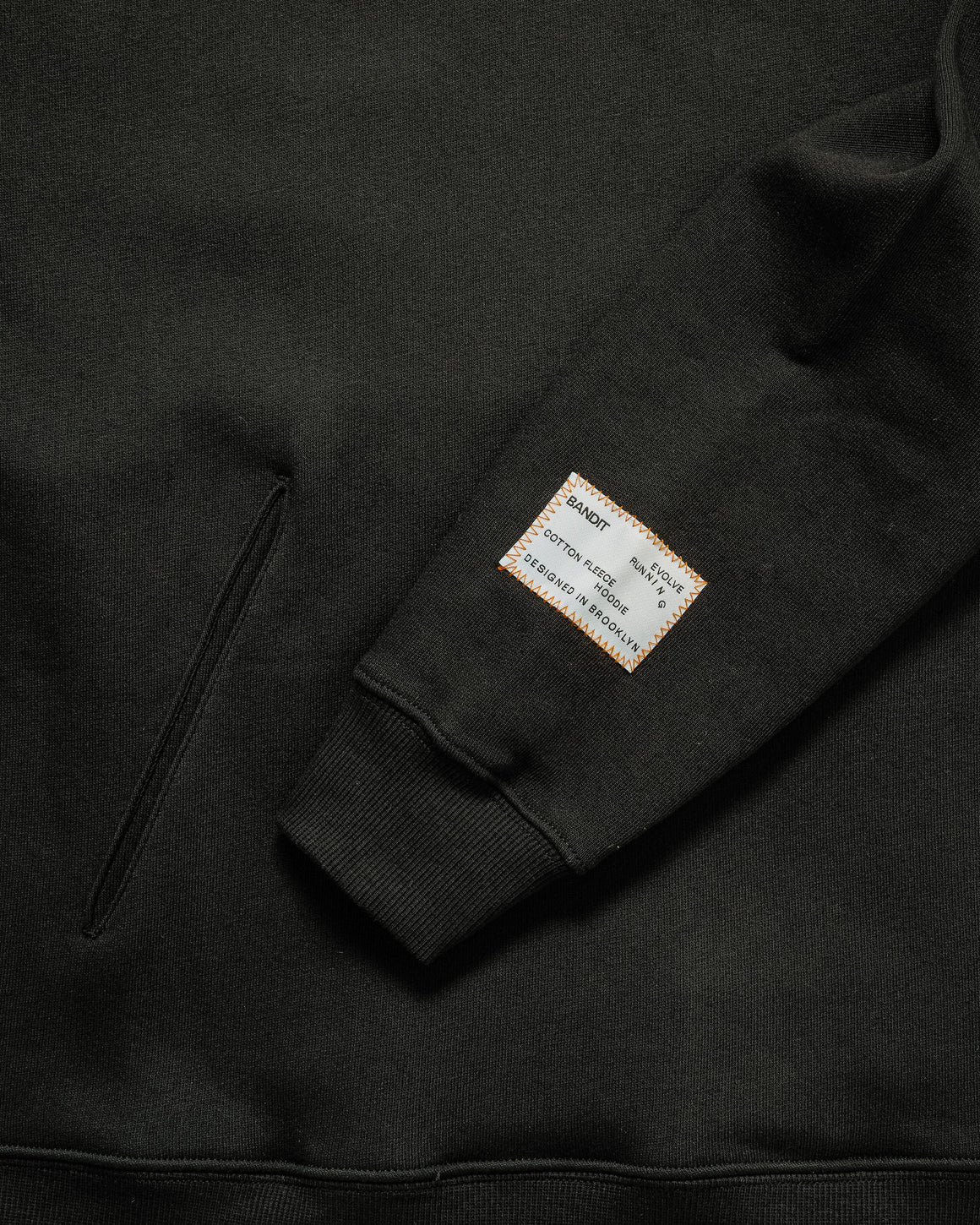 Bandit Running - Community Hoodie - Black - Up There Athletics
