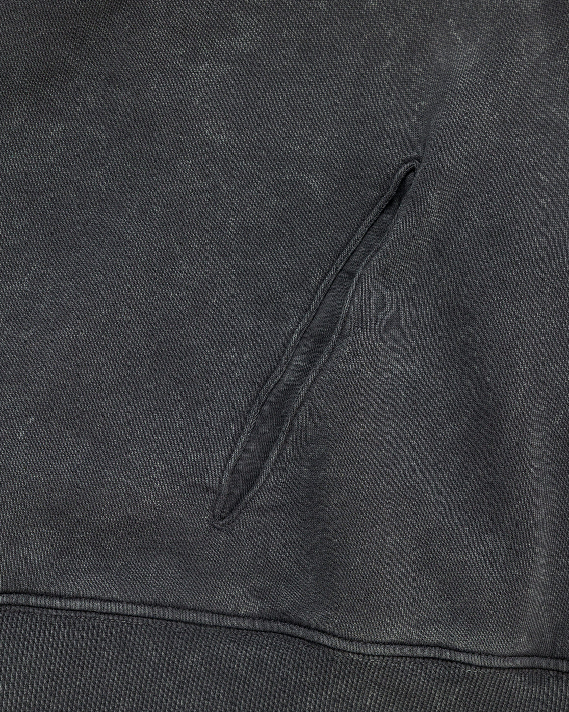 Bandit Running - Cotton Cropped Hoodie - Introspection Anthracite - Up There Athletics