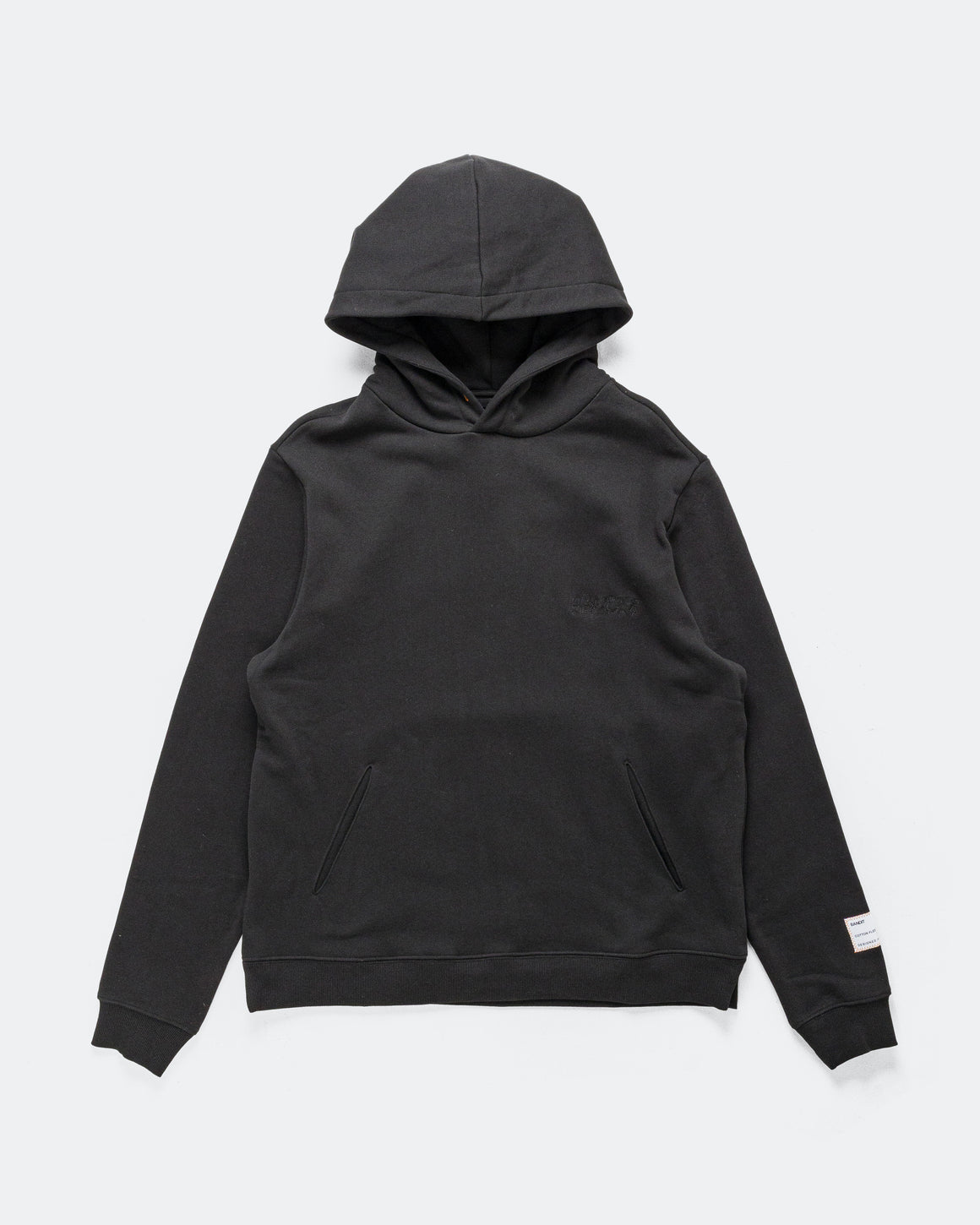Bandit Running - Cotton Fleece Embroidered Hoodie - Black - Up There Athletics