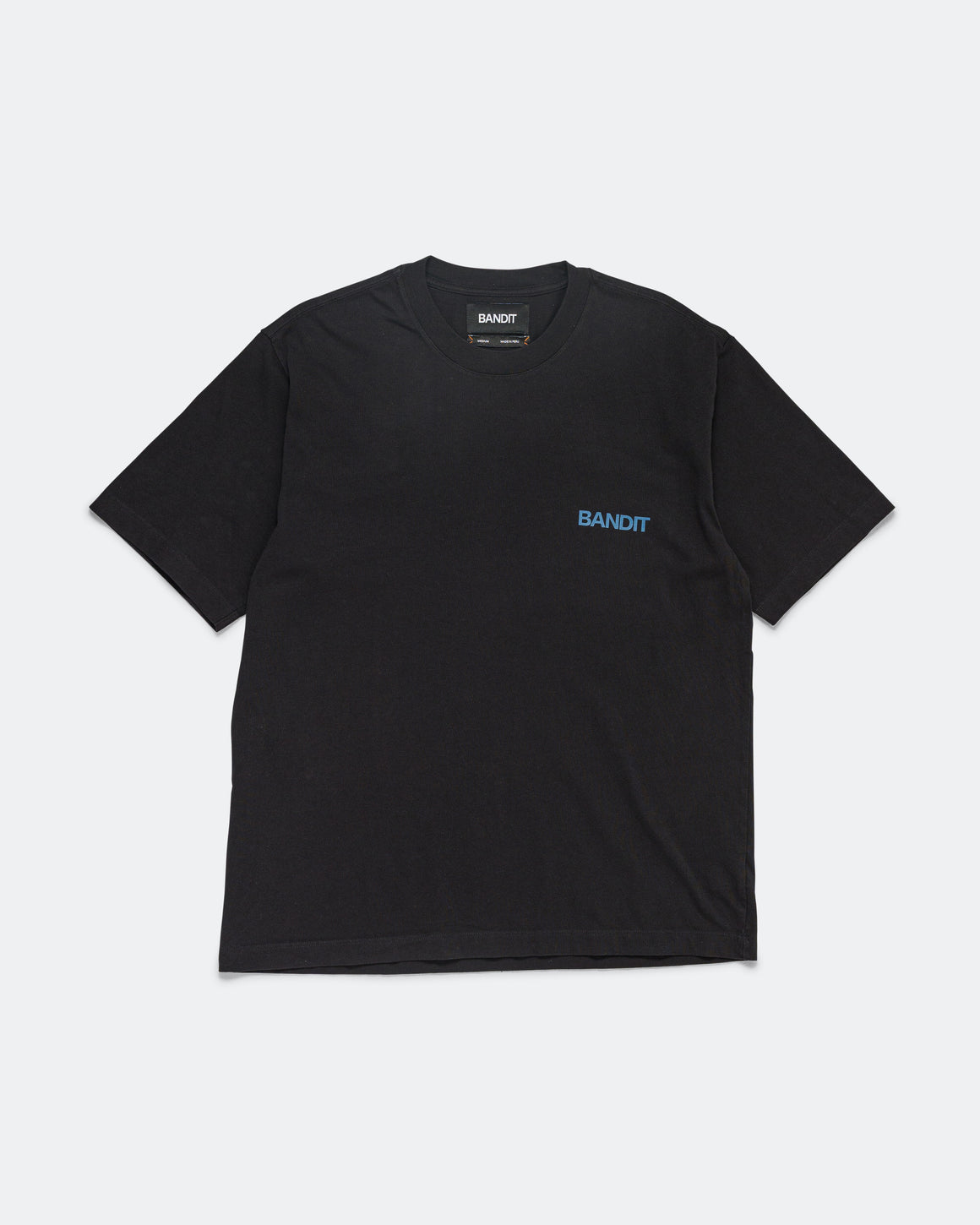 Bandit Running - Cotton Tee Blot Bleed Floral - Black - Up There Athletics