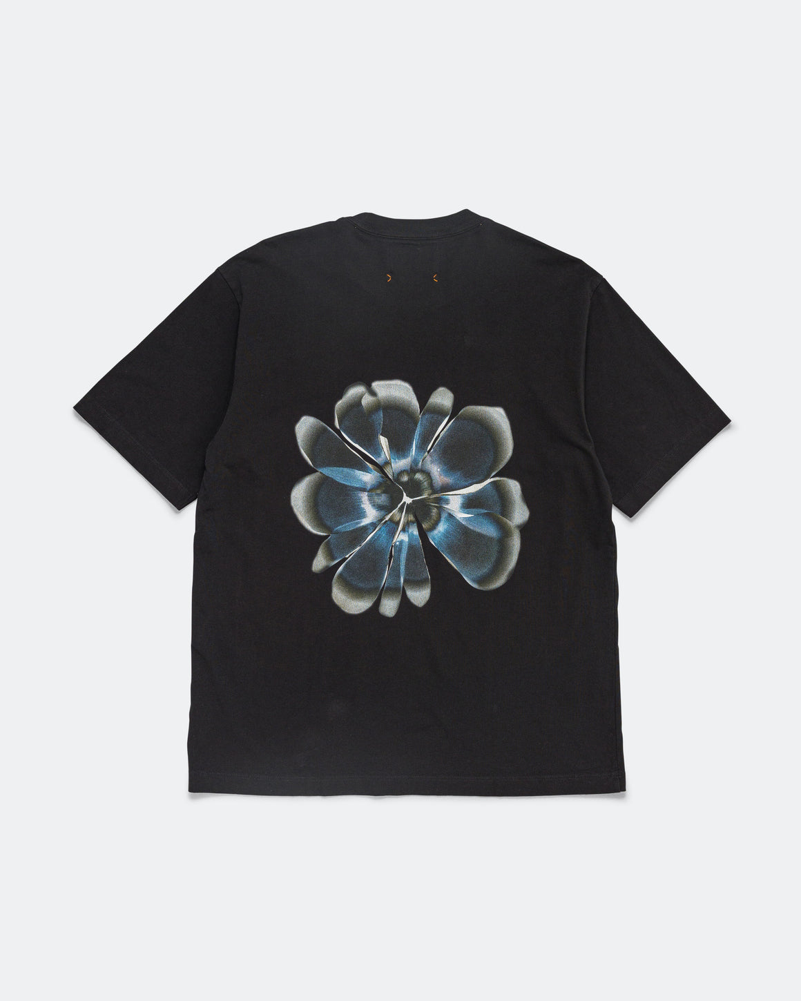 Bandit Running - Cotton Tee Blot Bleed Floral - Black - Up There Athletics
