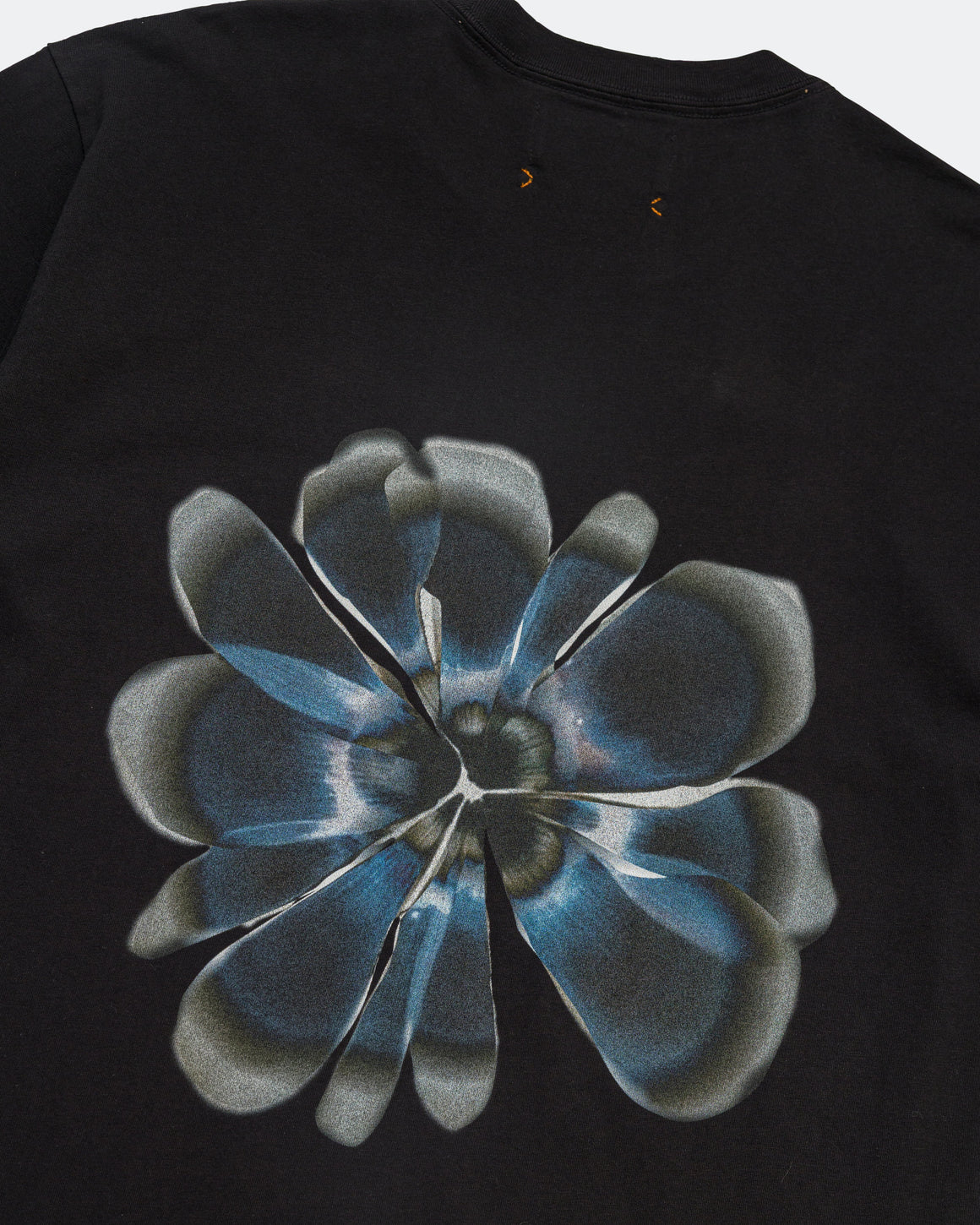 Bandit Running - Cotton Tee Blot Bleed Floral - Black - Up There Athletics