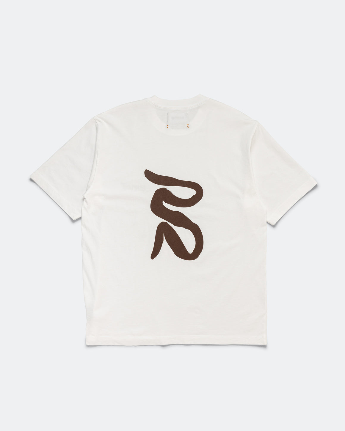 Bandit Running - Cotton Tee Painted Current - White - Up There Athletics