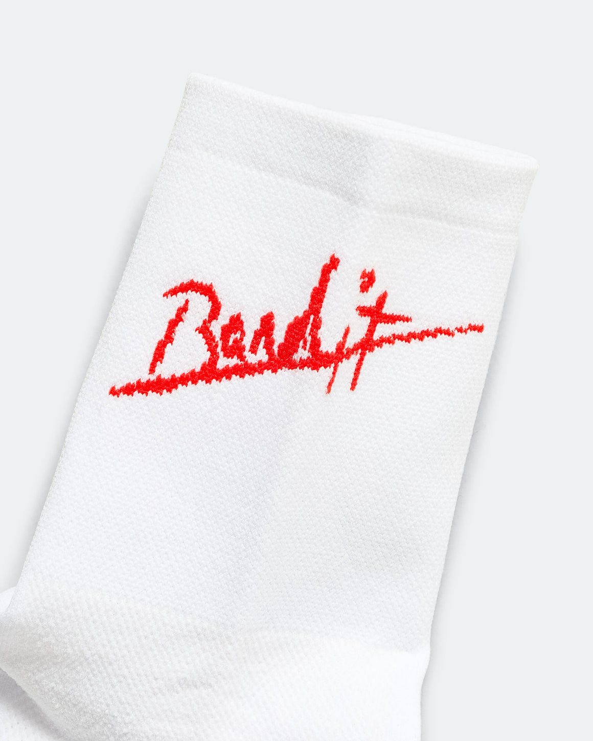 Bandit Running - Lite Run Socks 2 Pack - White/Intense Red - Up There Athletics