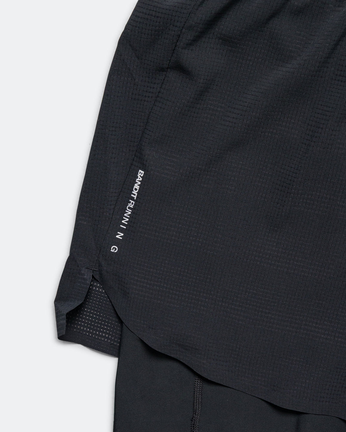 Bandit Running - Mens CoolGrid 2-in-1 Run Short - Black - Up There Athletics