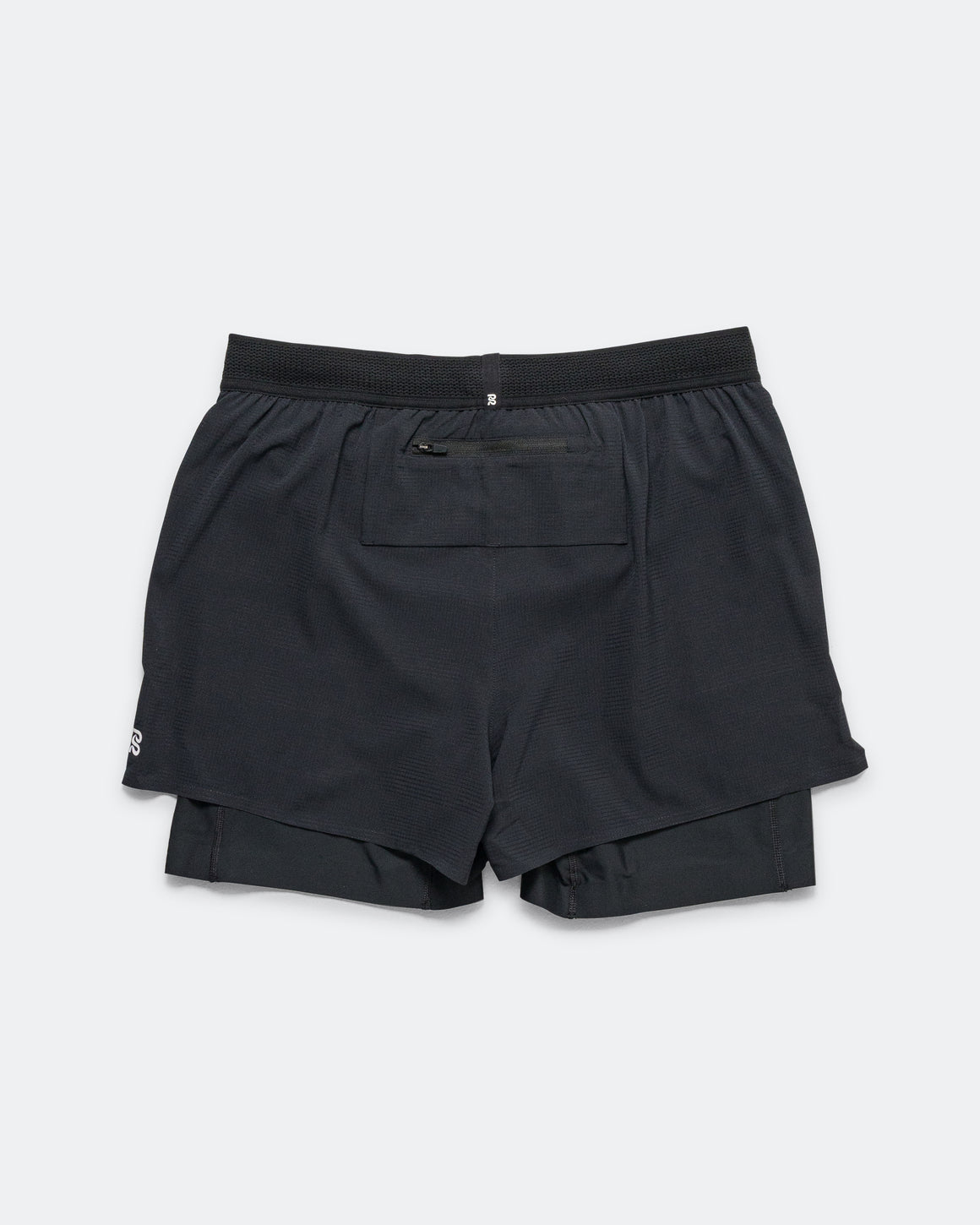 Bandit Running - Mens CoolGrid 2-in-1 Run Short - Black - Up There Athletics