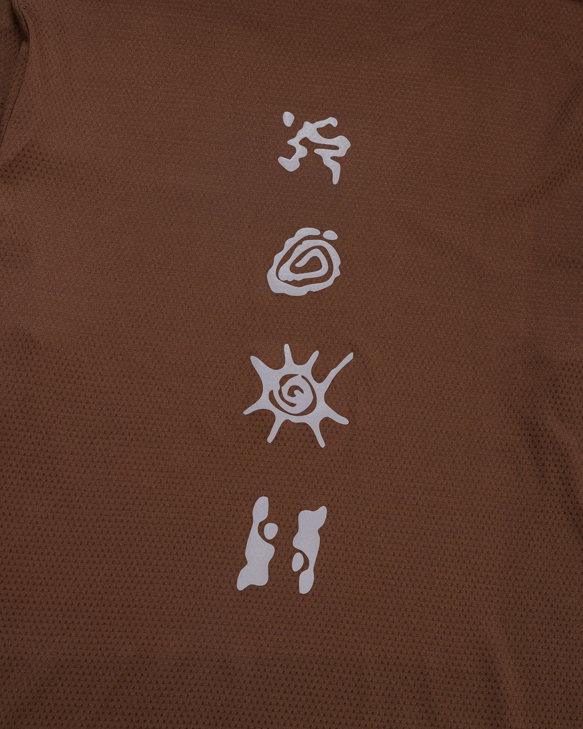 Bandit Running - Mens MicroMesh Long Sleeve Performance Tee - Cacao - Up There Athletics