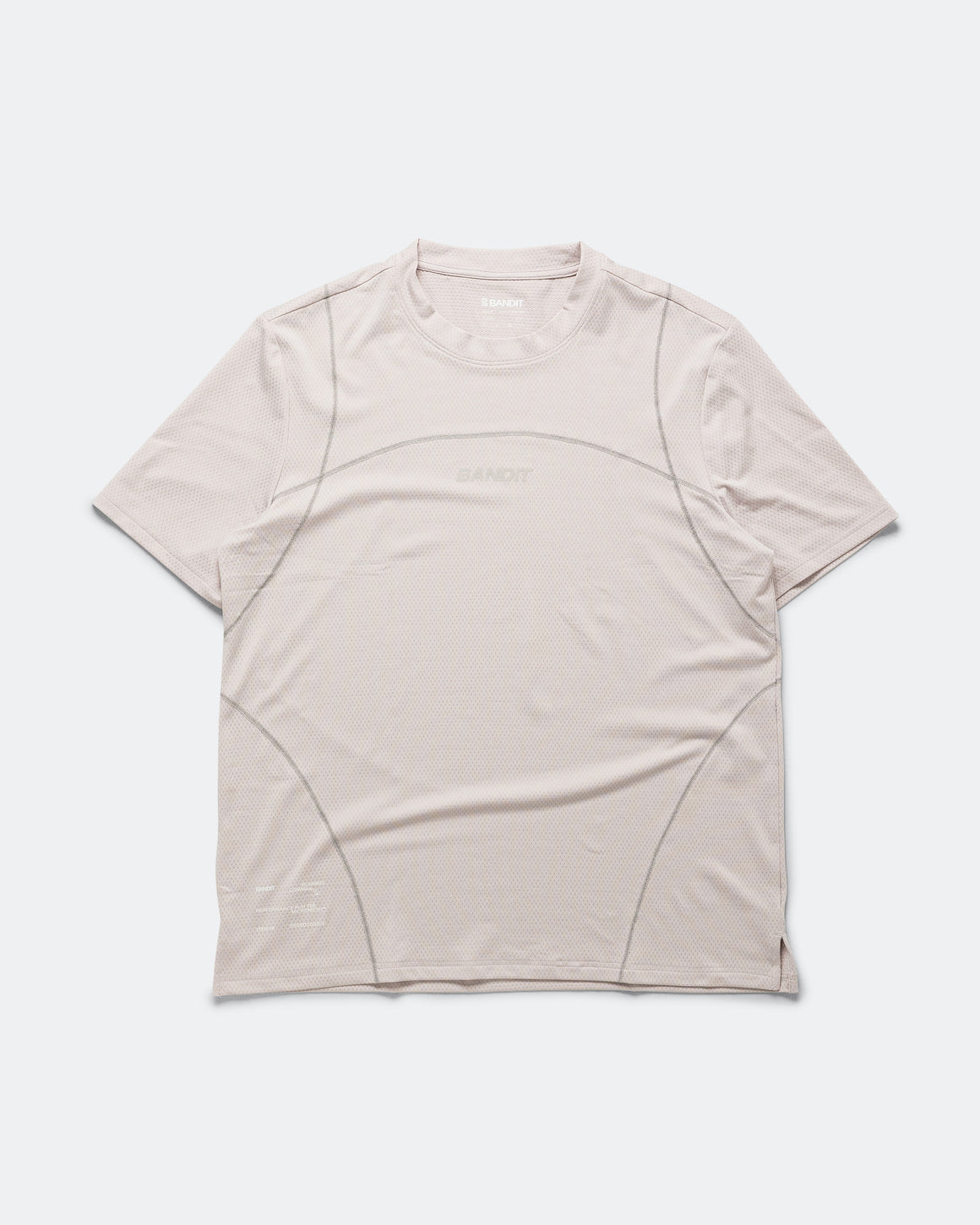 Bandit Running - Mens Micromesh Merrow Run Tee - Ash - Up There Athletics