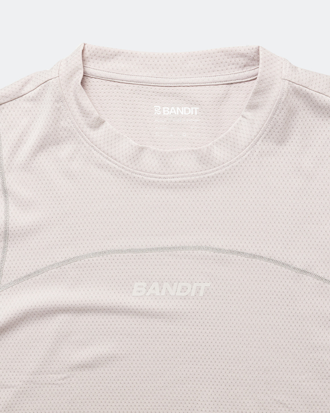 Bandit Running - Mens Micromesh Merrow Run Tee - Ash - Up There Athletics