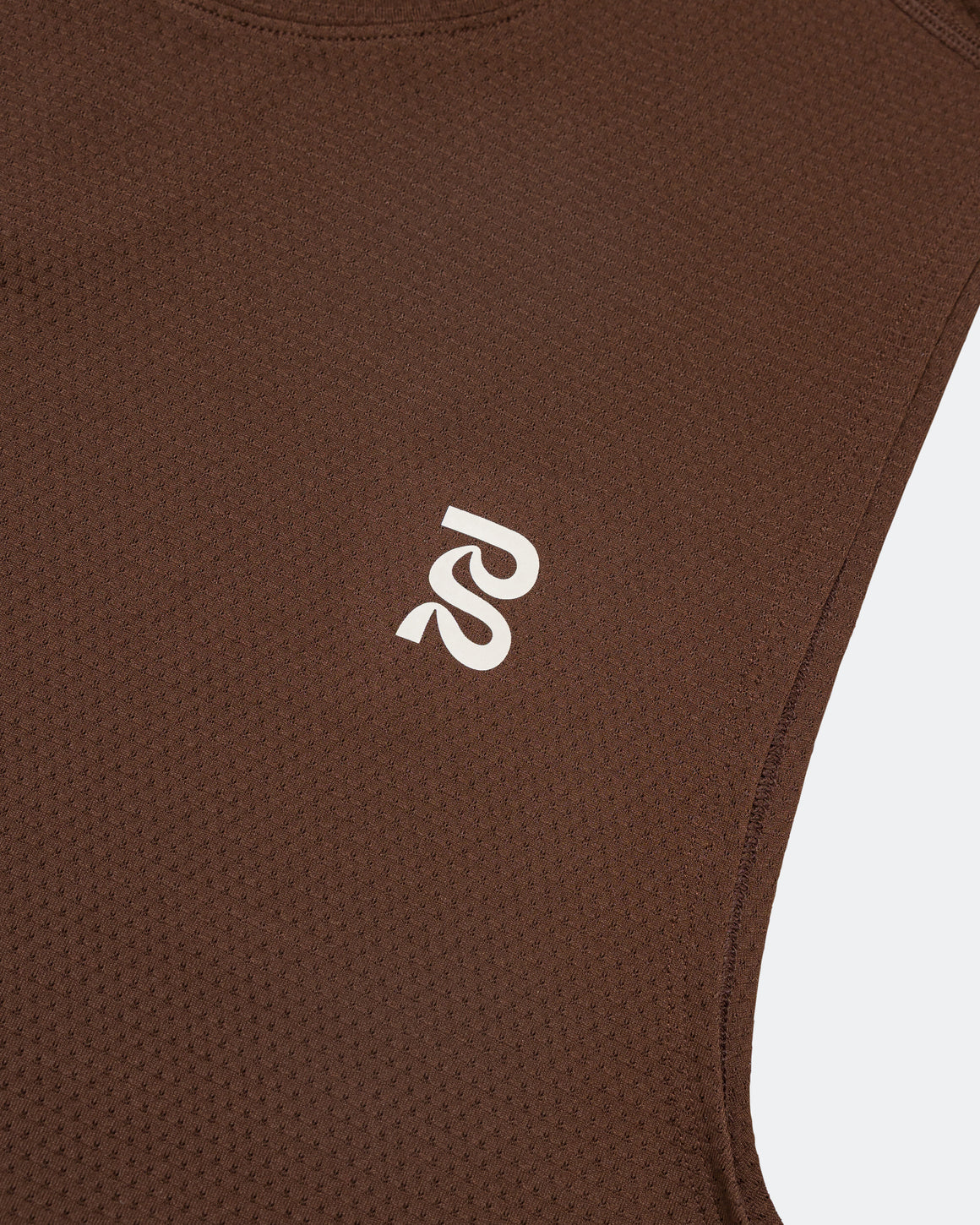 Bandit Running - Mens MicroMesh Muscle Tank - Cacao - Up There Athletics