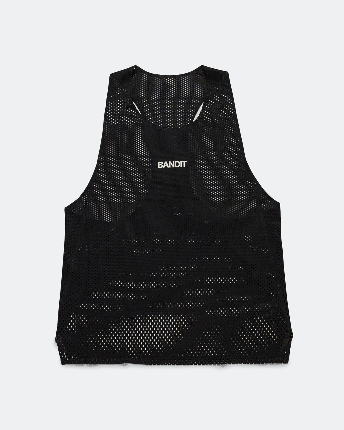 Bandit Running - Mens Shredder Race Singlet - Black - Up There Athletics