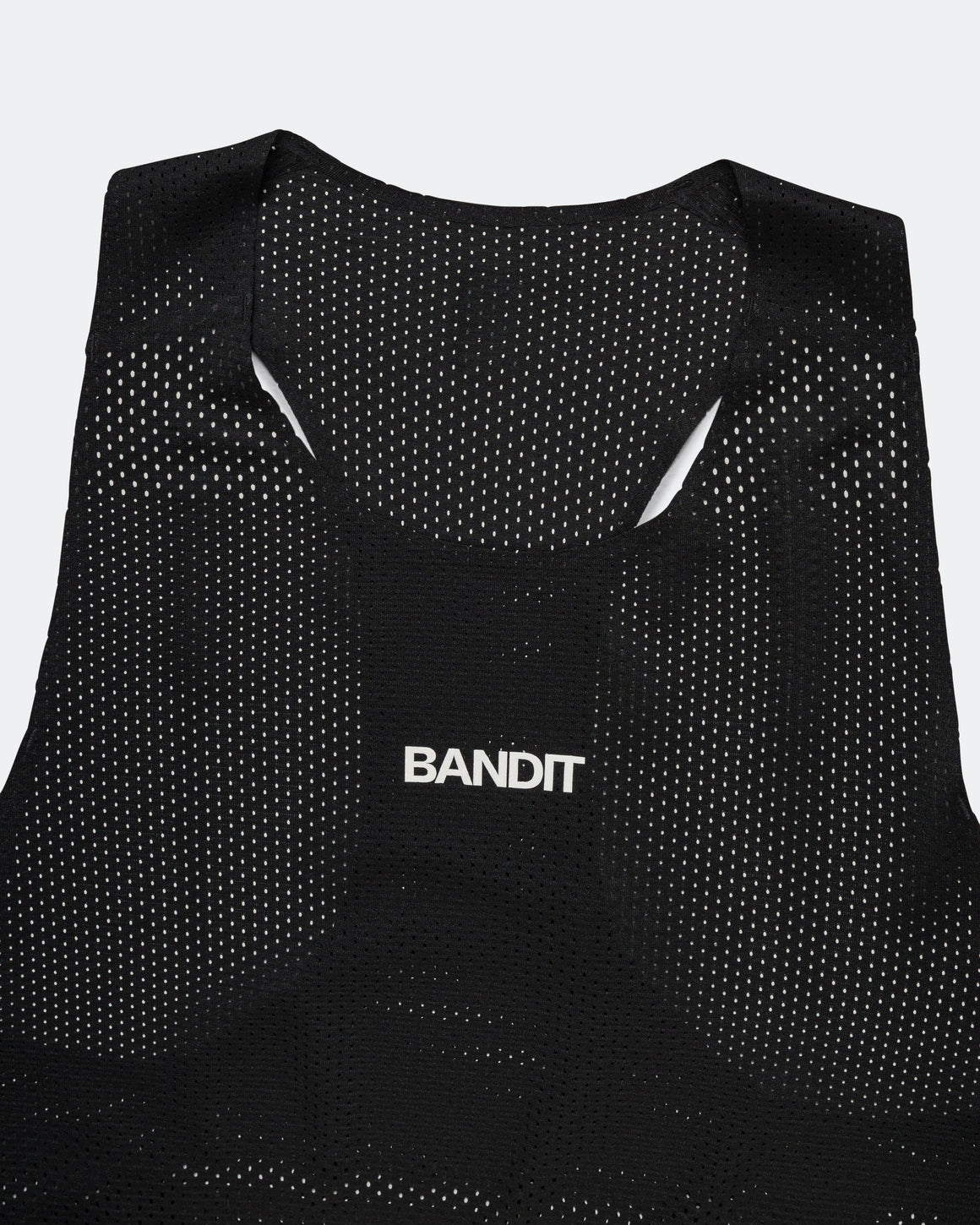 Bandit Running - Mens Shredder Race Singlet - Black - Up There Athletics
