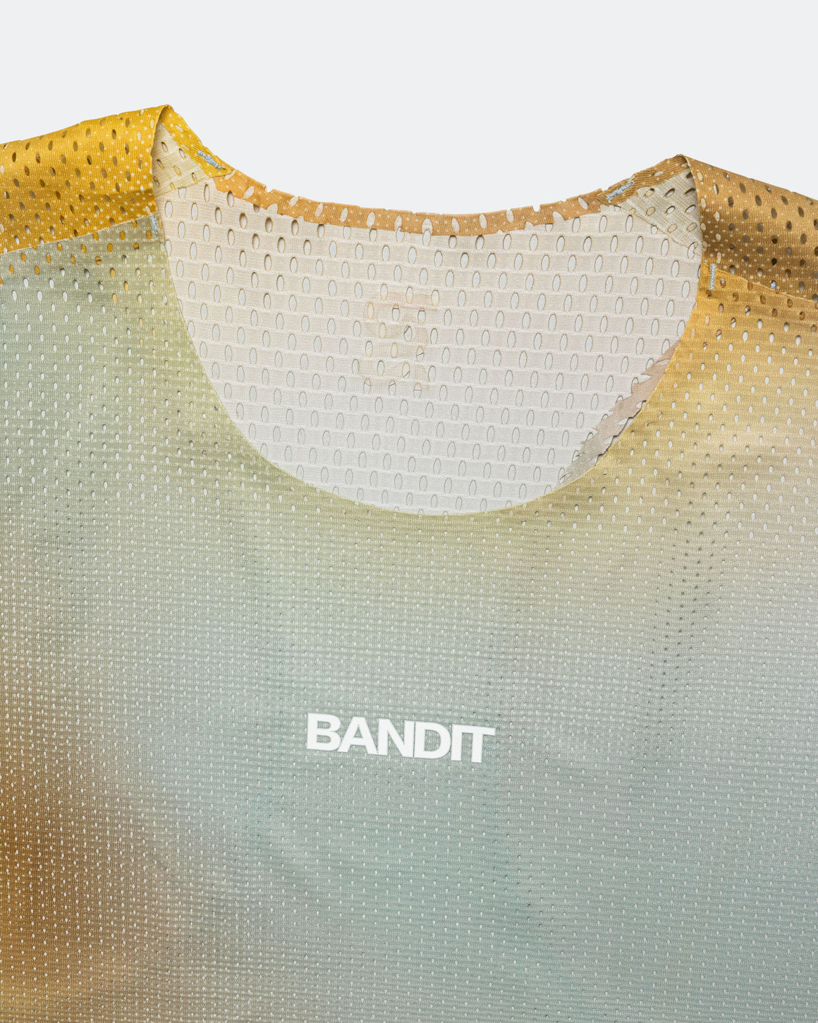 Bandit Running - Mens Shredder Race Singlet with Flopack - Lagoon Multi - Up There Athletics