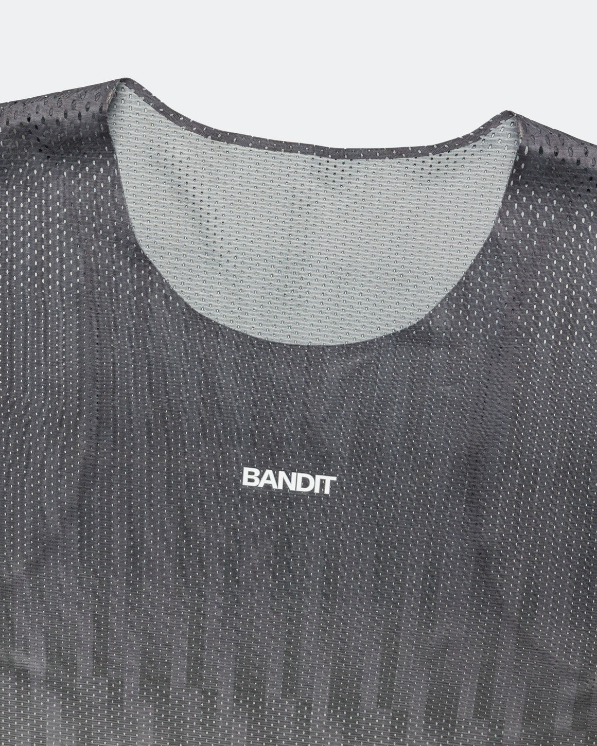 Bandit Running - Mens Shredder Shorty Race Singlet - Uneven Gradient - Plaster - Up There Athletics