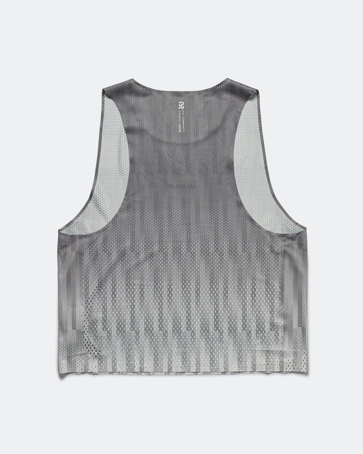 Bandit Running - Mens Shredder Shorty Race Singlet - Uneven Gradient - Plaster - Up There Athletics
