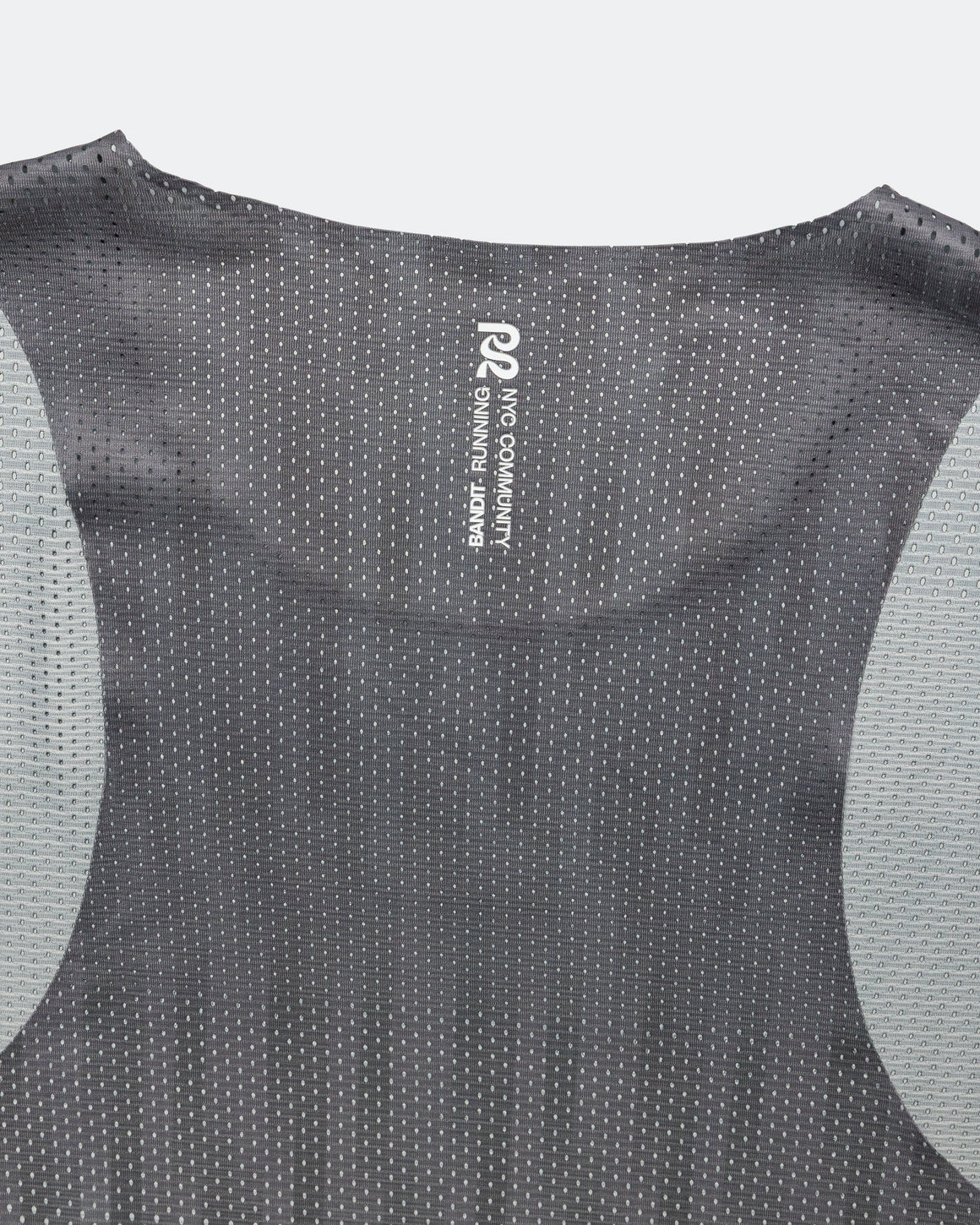 Bandit Running - Mens Shredder Shorty Race Singlet - Uneven Gradient - Plaster - Up There Athletics