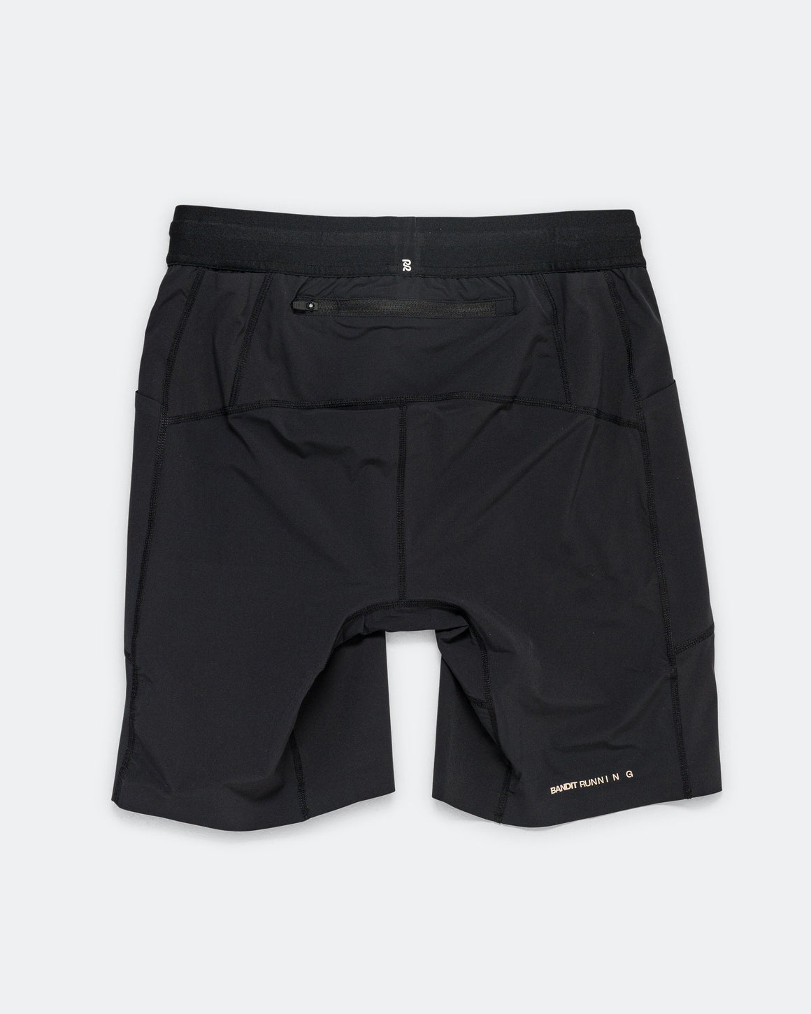 Bandit Running - Mens SoLite 5 Pocket Half Tights -Bandit Black - Up There Athletics