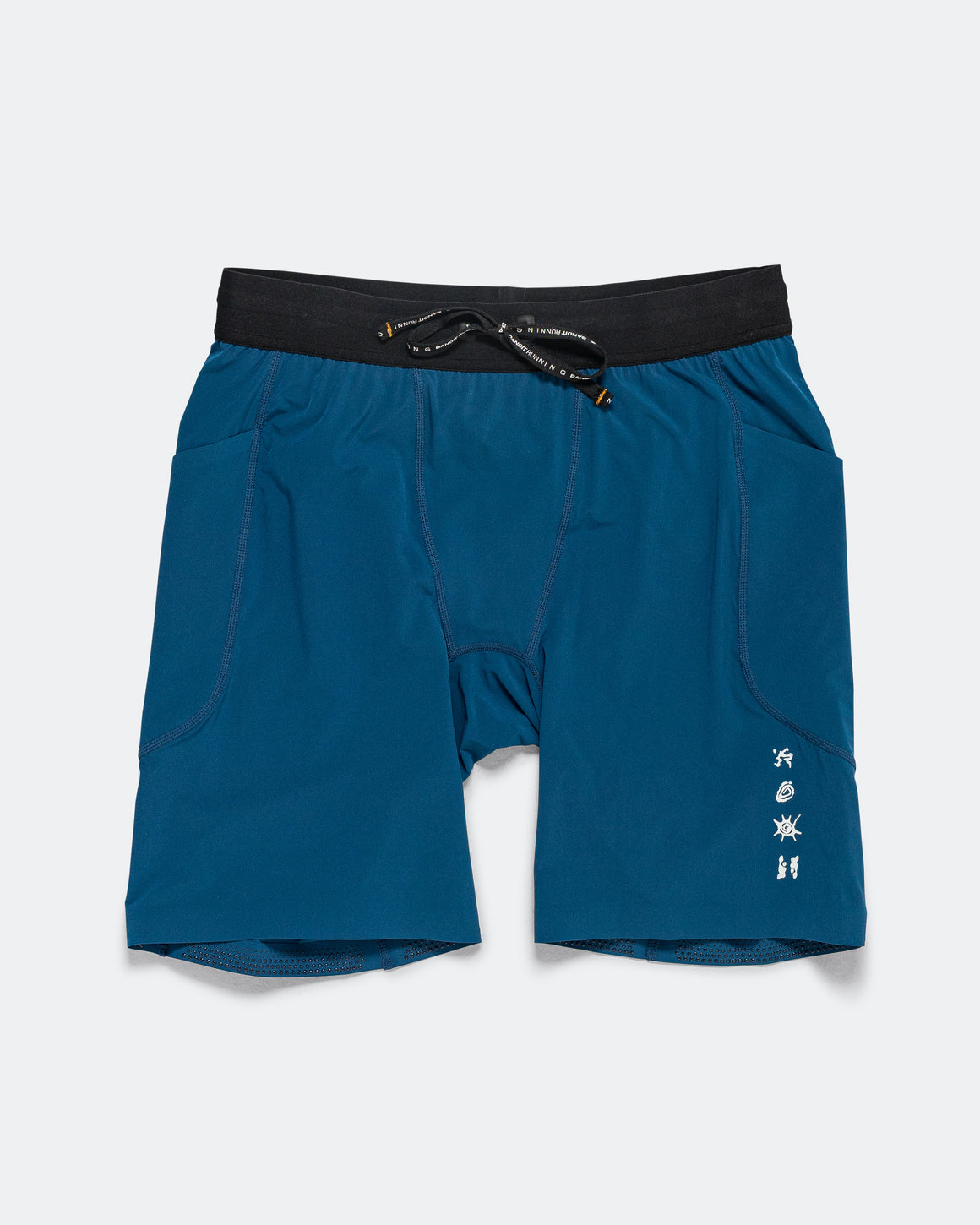 Bandit Running - Mens SoLite 5 Pocket Half Tights -Ink Blue - Up There Athletics