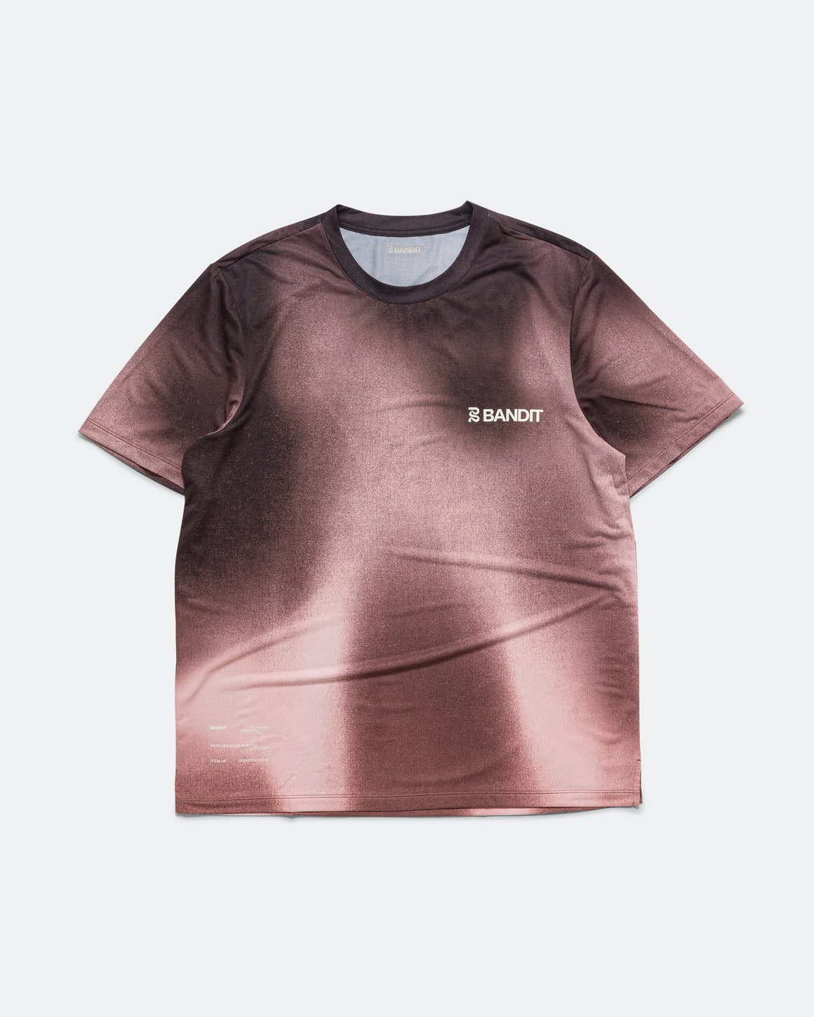 Bandit Running - Mens Specter Performance Tee - Flow State/Mahogany Multi - Up There Athletics