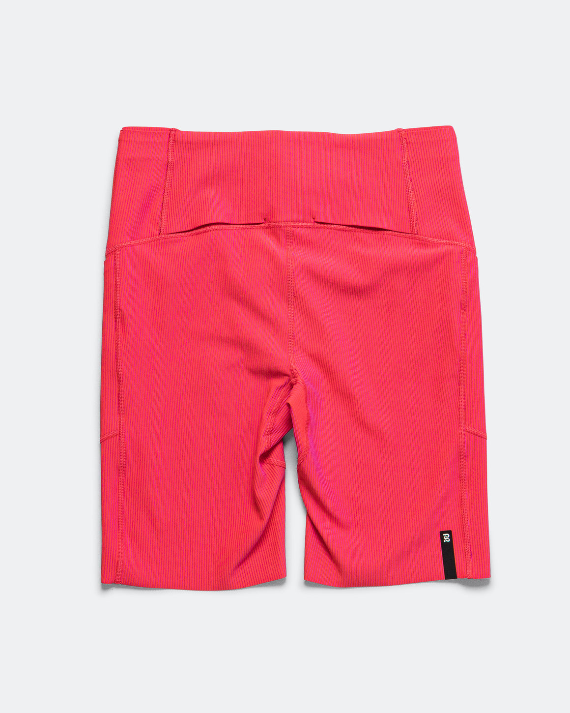 Bandit Running - Mens Striped Cadence Half Tights - Poppy/Azalea - Up There Athletics