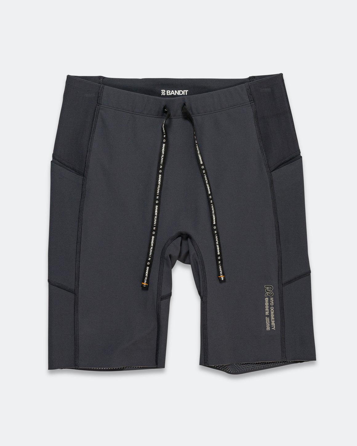 Bandit Running - Mens Vanisher Half Tights - Anthracite - Up There Athletics