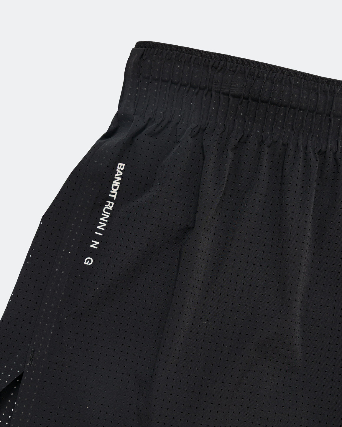 Bandit Running - Mens Vento Next Gen 3in Split Short - Bandit Black - Up There Athletics