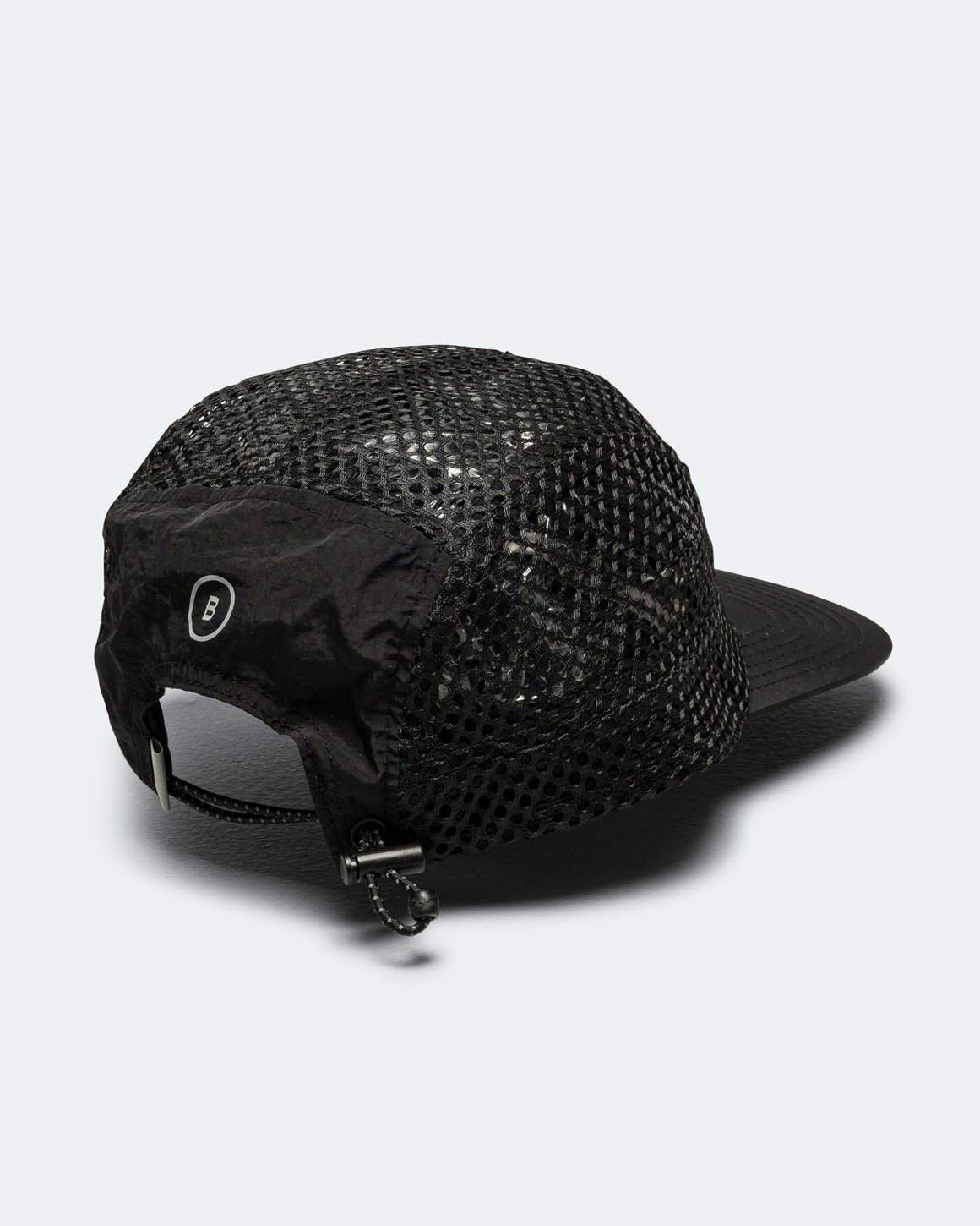 Bandit Running - Bandit Open Mesh Reflective Run Hat - Black - Up There Athletics