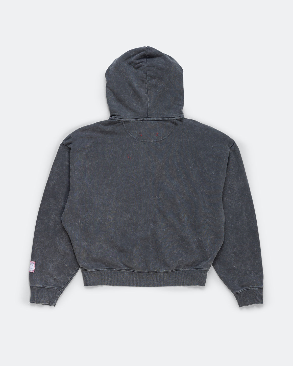 Bandit Running - Chroma Wash 2-Way Zip Hoodie - Black Chroma Wash - Up There Athletics