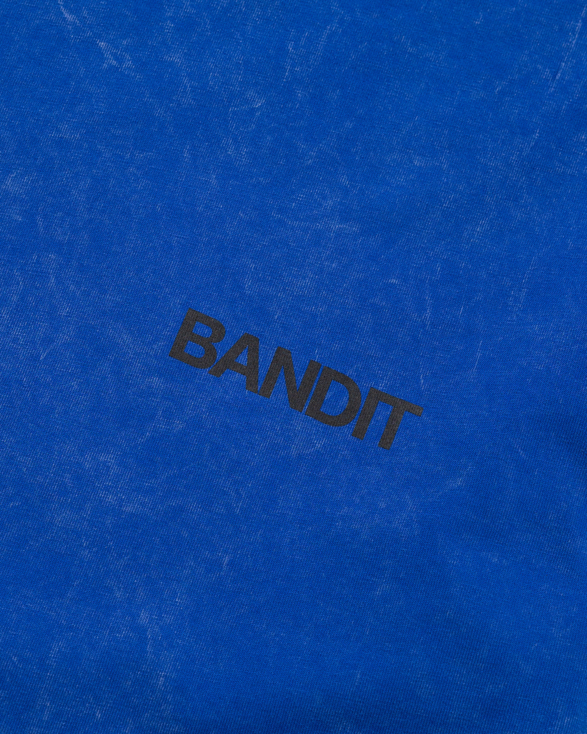 Bandit Running - Cotton Tee - Melted Marble Current - Bauhaus Blue - Up There Athletics